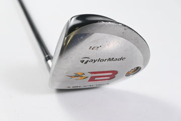 Left Hand Taylormade Burner 2008 #5 Wood / 18 Degree / Senior Flex REAX 49 Shaft