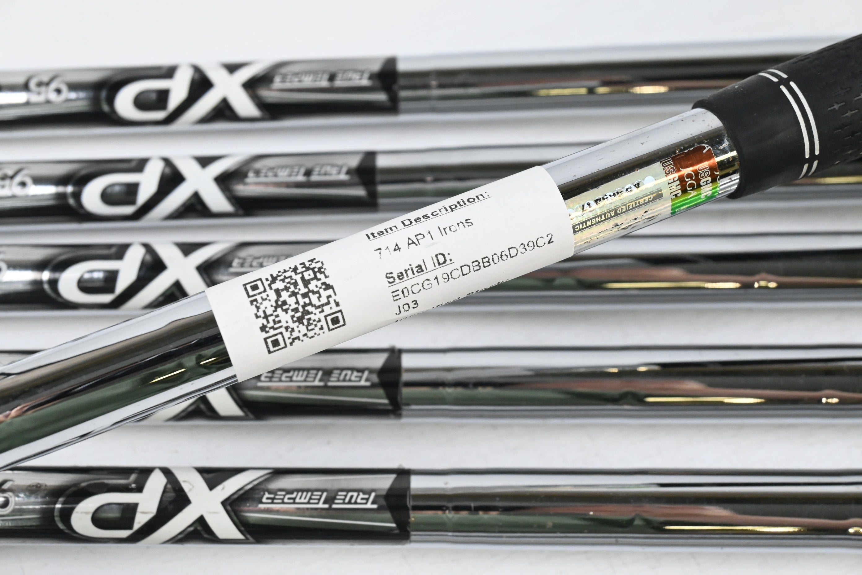 Titleist 714 AP1 Irons / 4-PW / Stiff Flex XP 95 S300 Steel Shafts