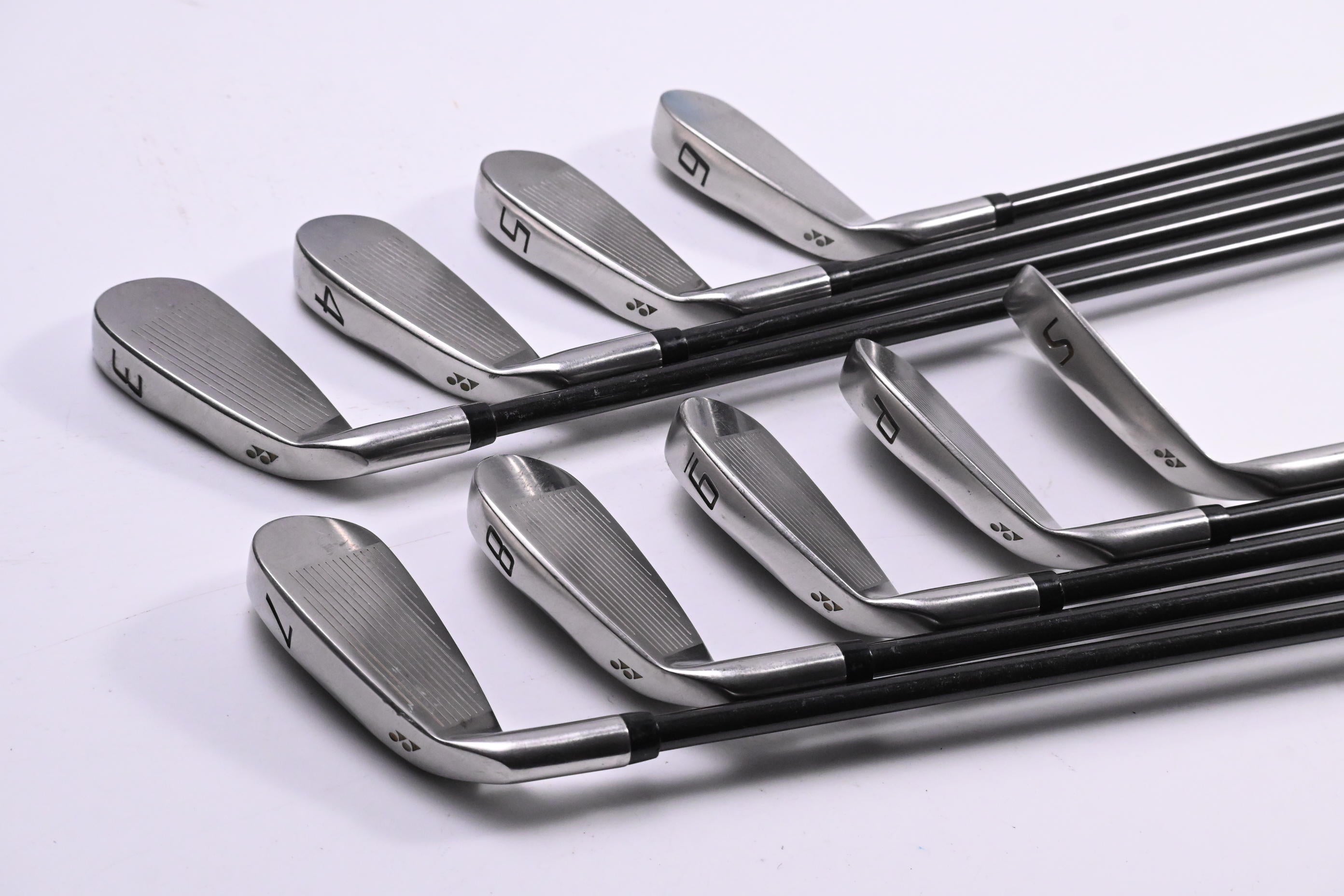 Yonex V-Mass 250 Irons / 3-PW+SW / Regular Flex Yonex HGS 3000 Shafts