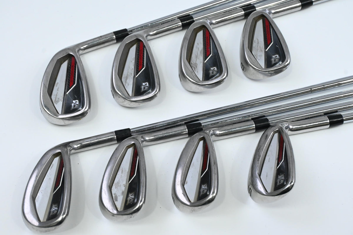 Wilson Dynapower 2023 Irons / 5-PW+GW+SW / Regular Flex Steel Shafts