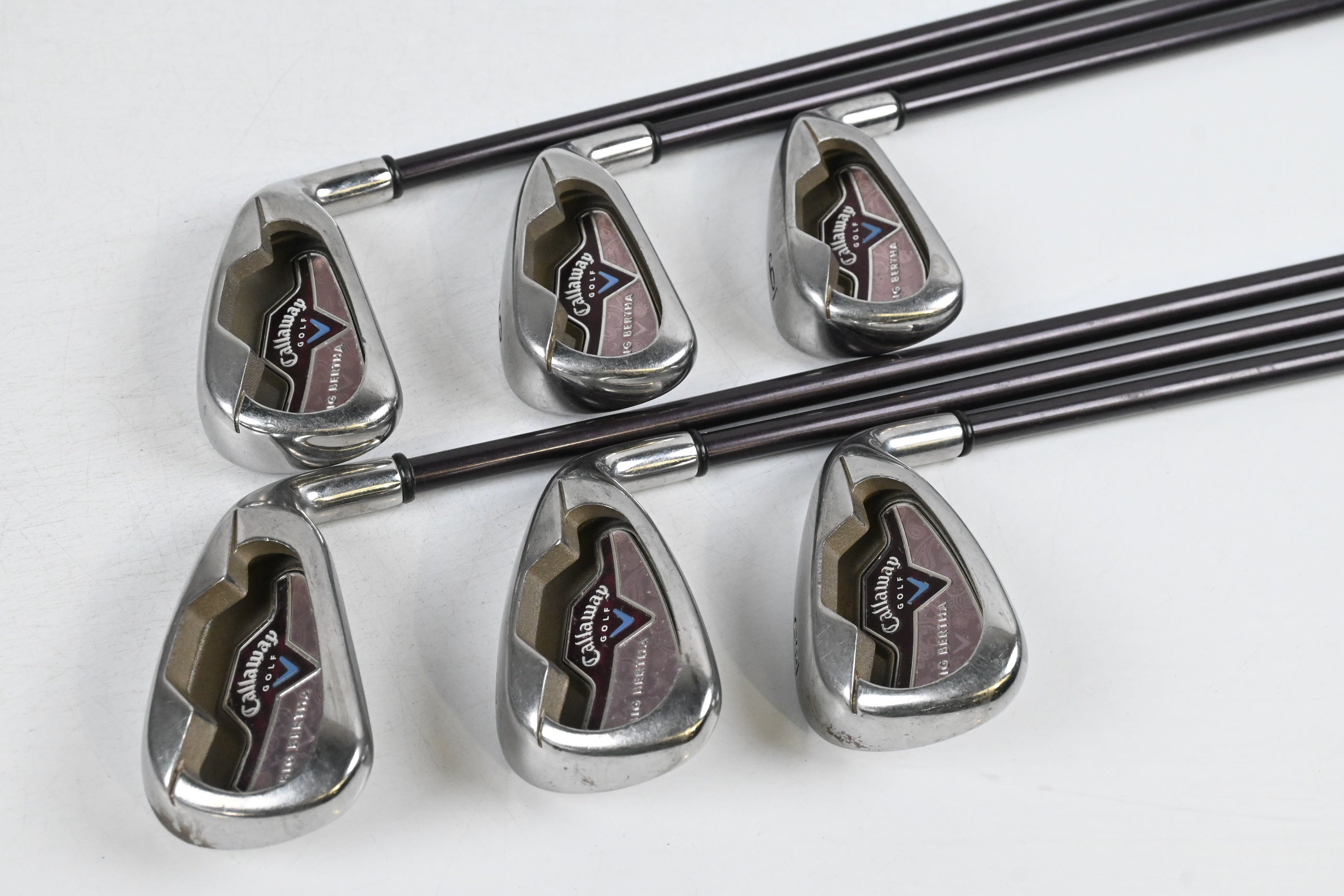 Ladies Callaway Big Bertha 2006 Irons / 4-9i / Ladies Flex Callaway Shafts