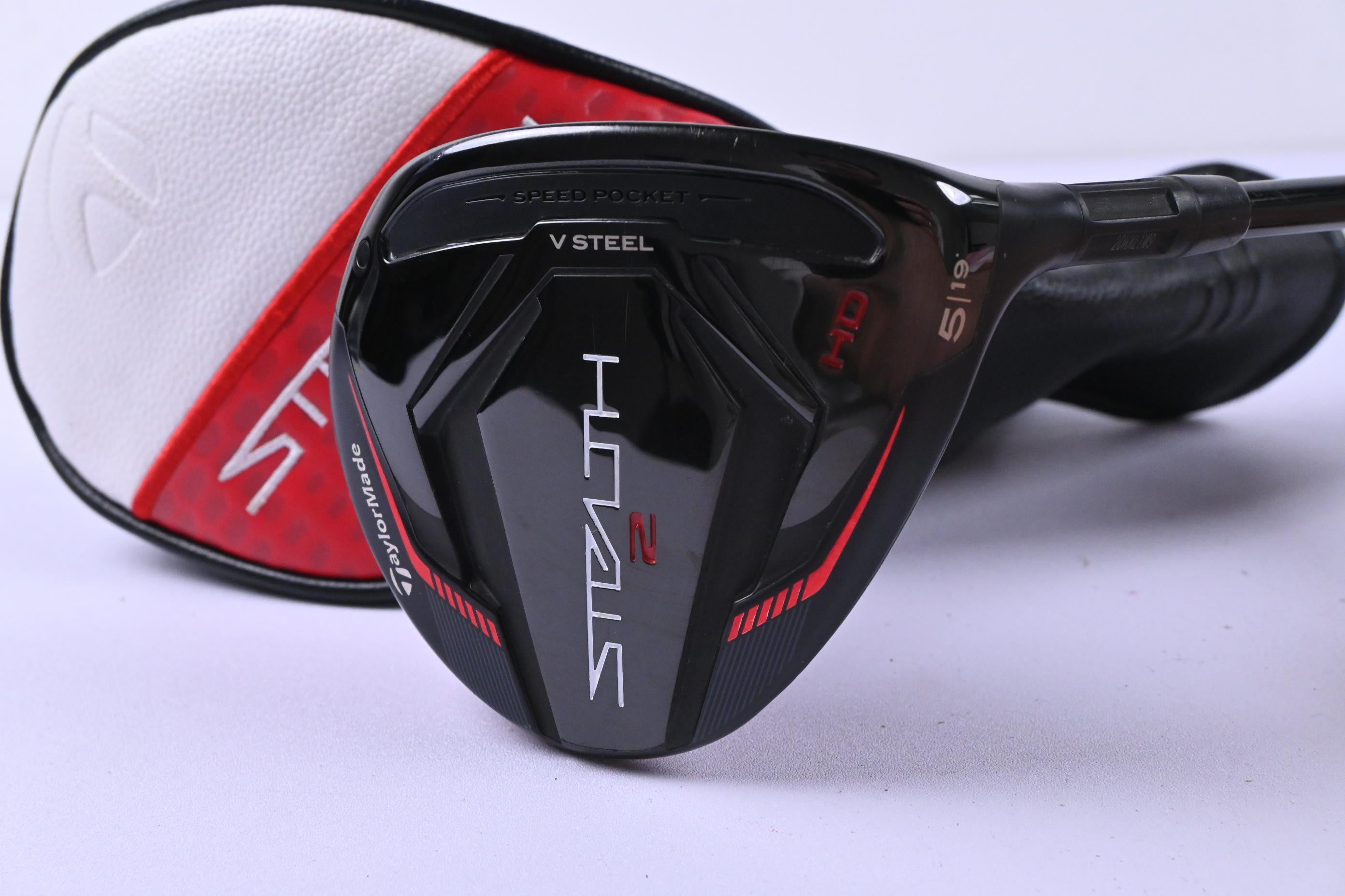 Taylormade Stealth 2 HD #5 Wood / 19 Degree / Stiff Flex Kai'li Red 75 Shaft