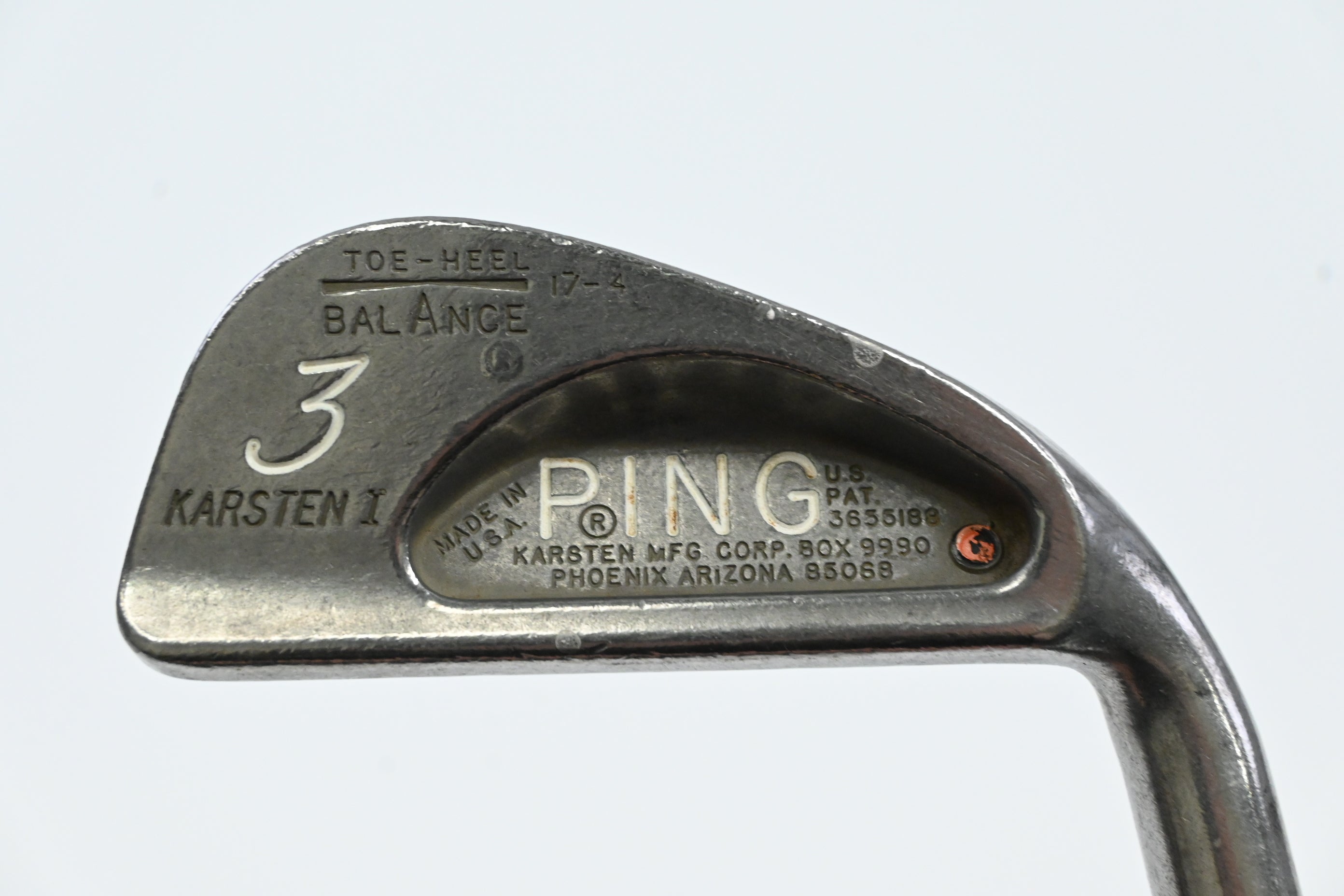 Ping Karsten I #3 Iron / 21.5 Degree / Orange Dot / Stiff Flex Ping Steel Shaft