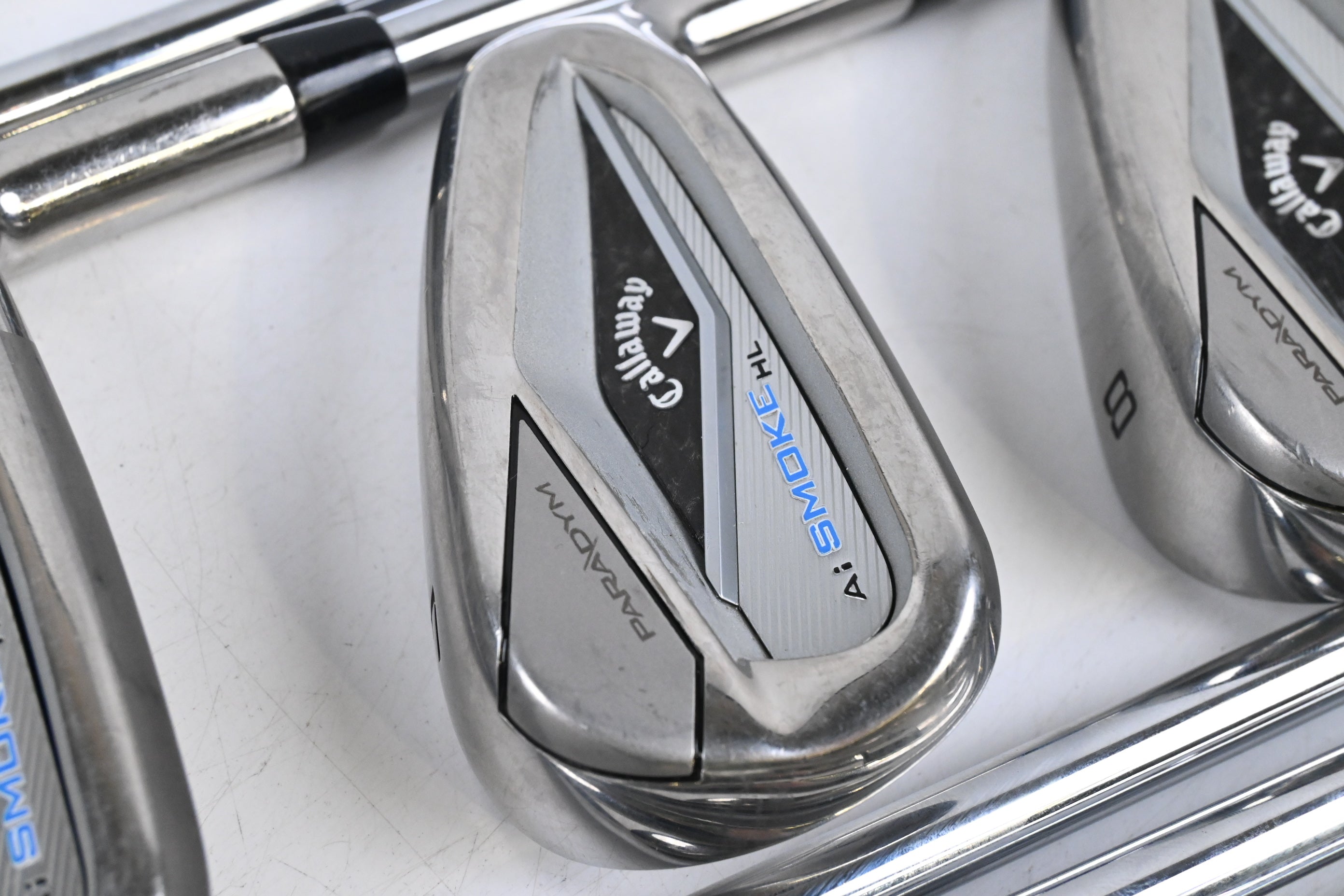 Callaway Paradym Ai Smoke HL Irons / 5-PW+AW+GW+SW / Regular Flex Elevate