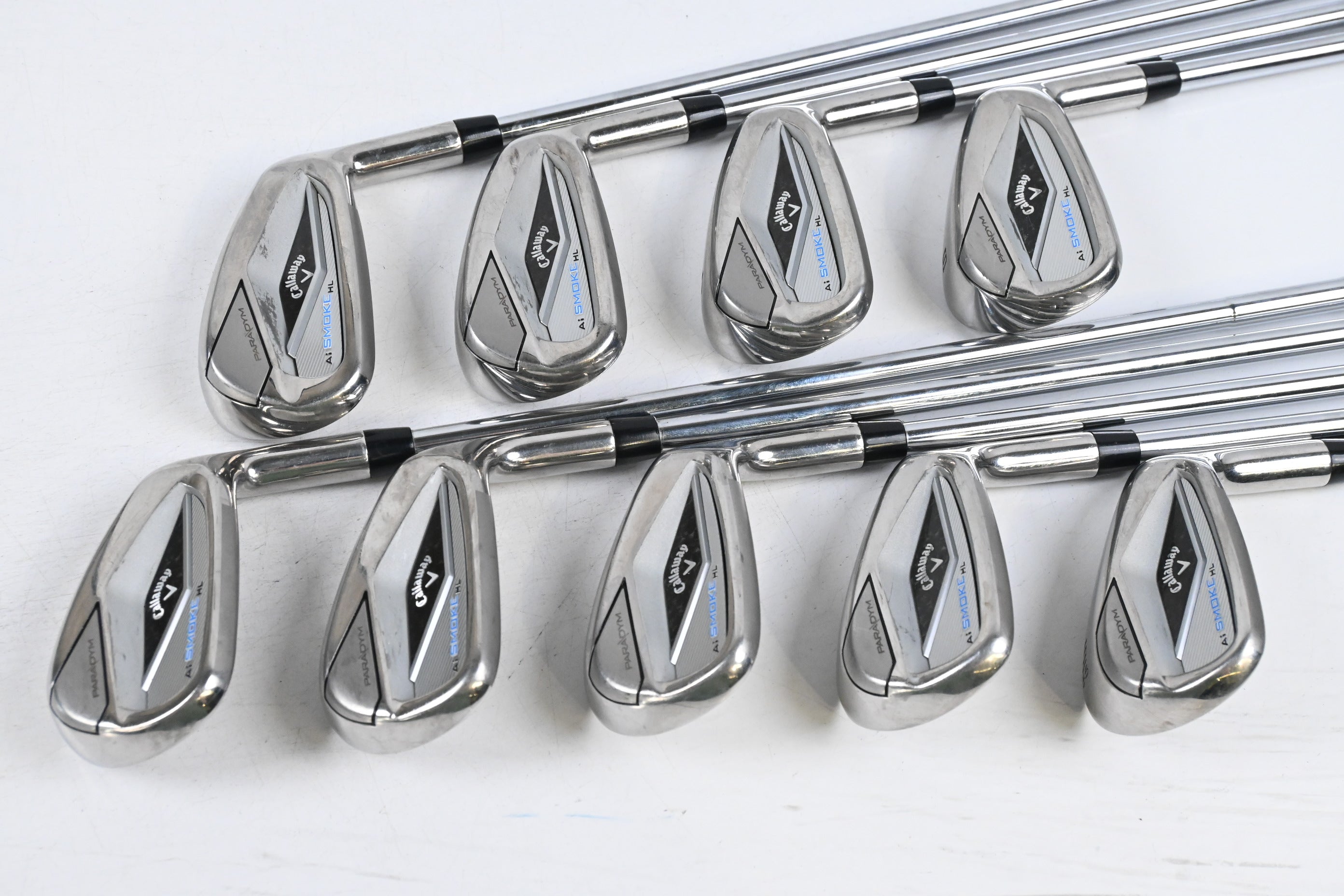 Callaway Paradym Ai Smoke HL Irons / 5-PW+AW+GW+SW / Regular Flex Elevate