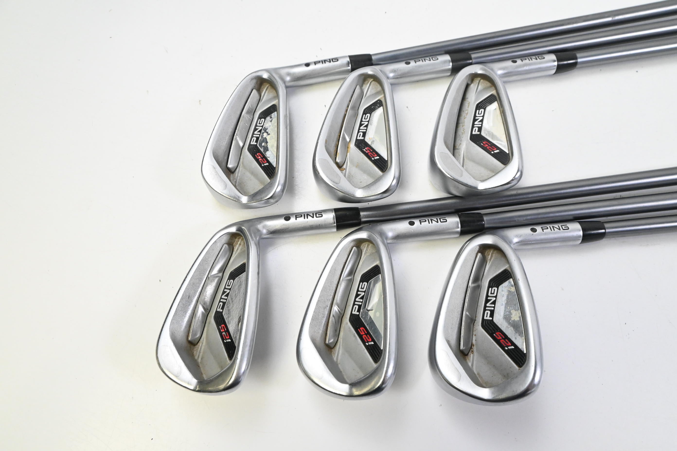 Ping i25 Irons / 5-PW / Black Dot / Regular Flex Ping TFC 419 Shafts