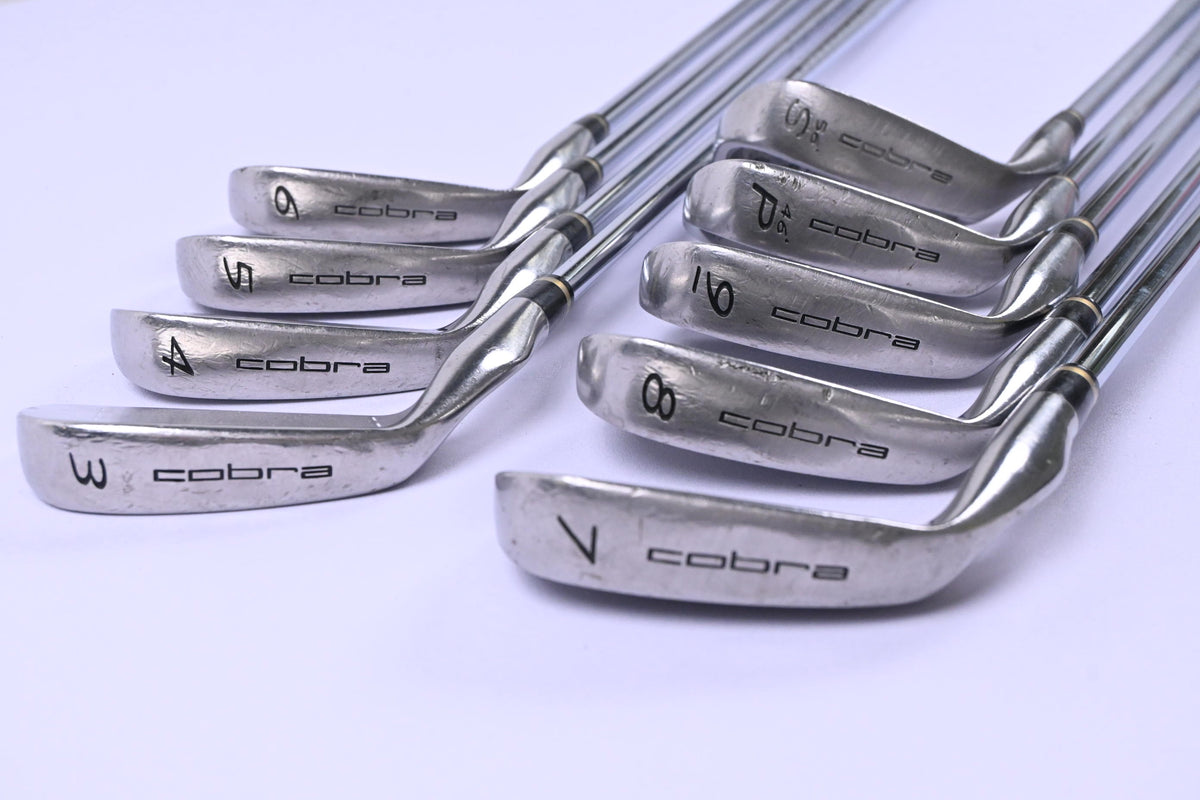 Cobra Gravity Back Irons / 3-PW+SW / Regular Flex Cobra Shafts