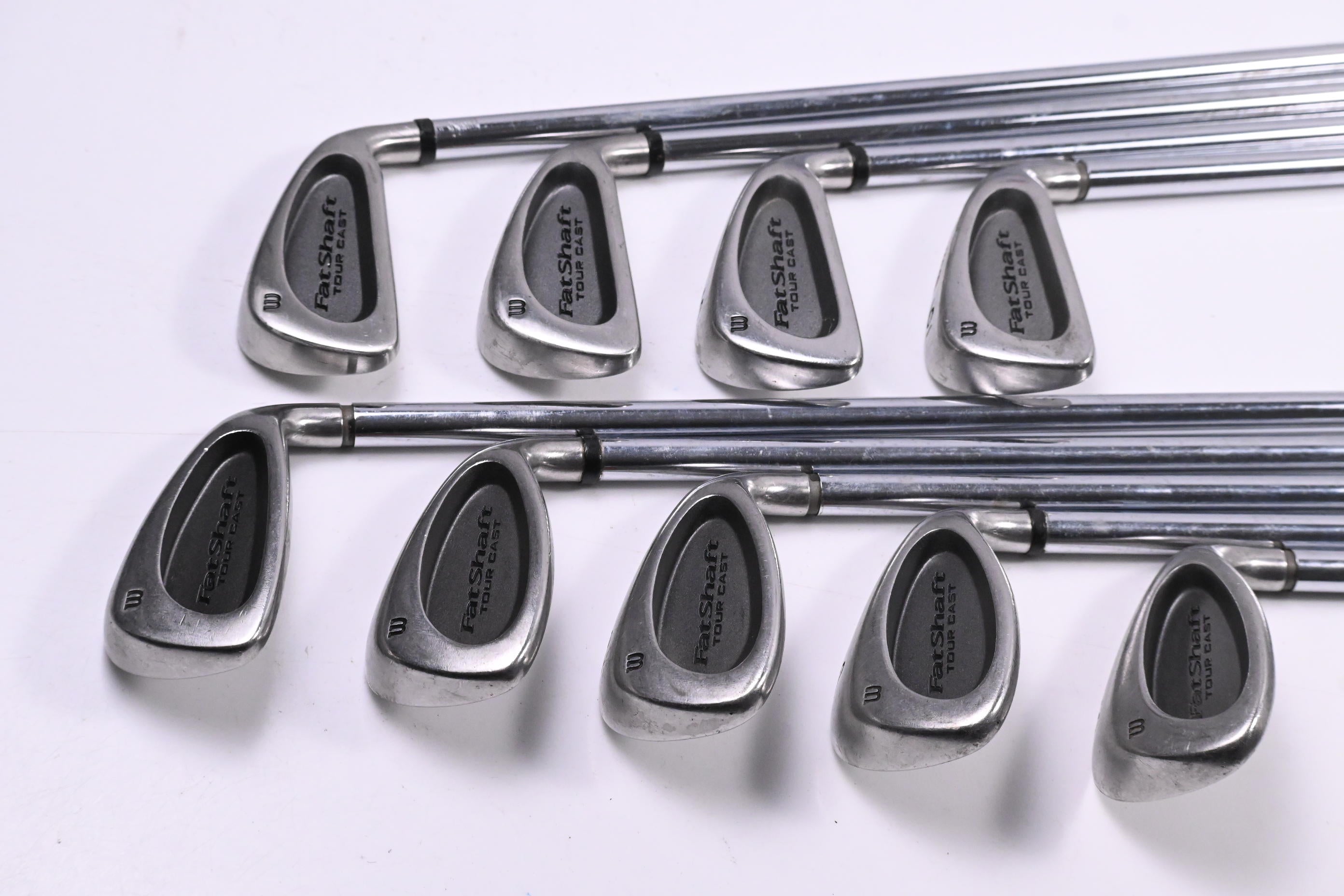 Wilson Fat Shaft Tour Cast Irons / 3-PW+SW / Regular Flex Wilson Fatshaft Shafts