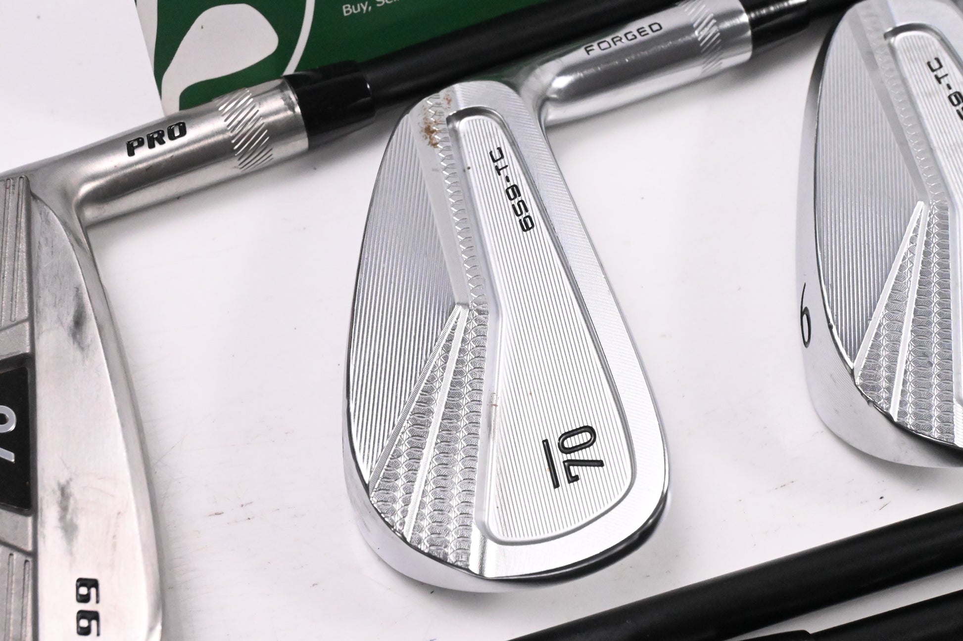 Sub 70 699 Pro/659 TC Irons / 4-PW / Stiff Flex KBS TGI 80 Shafts