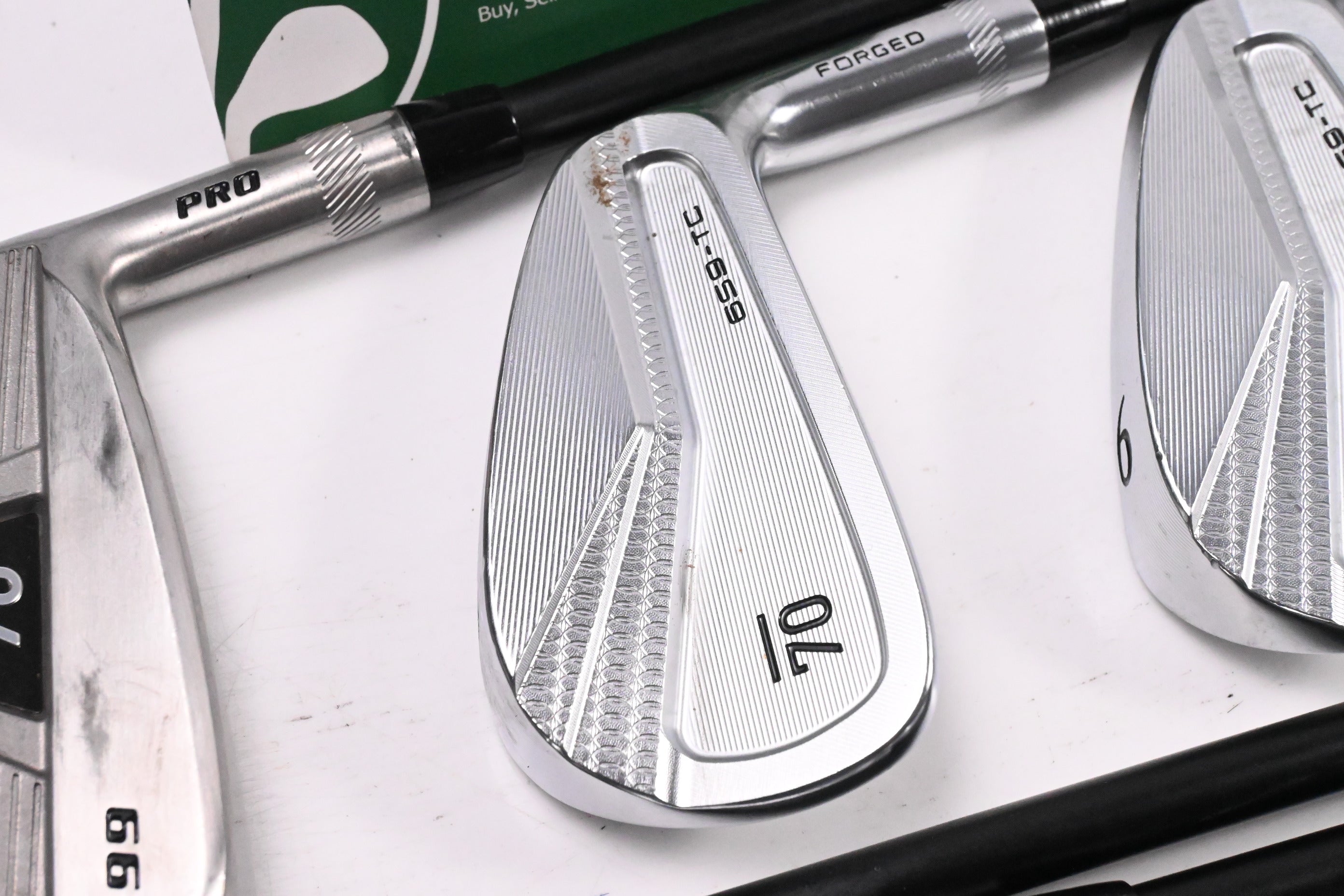 Sub 70 699 Pro/659 TC Irons / 4-PW / Stiff Flex KBS TGI 80 Shafts