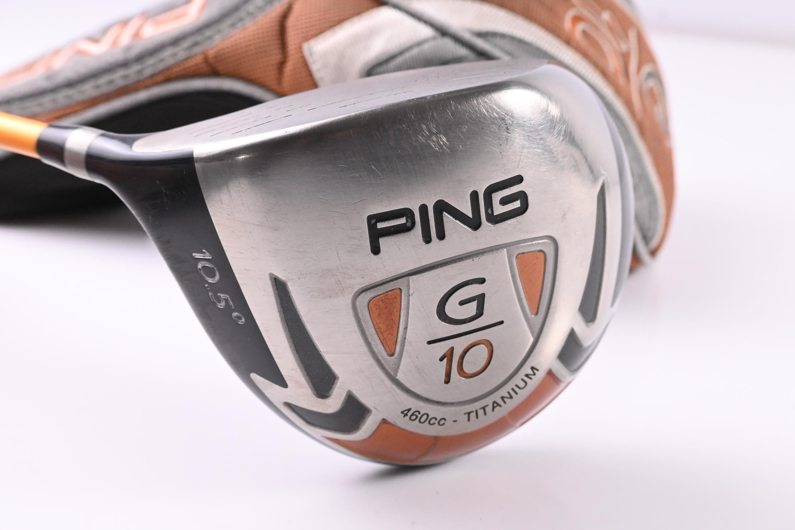 Left Hand Ping G10 Driver / 10.5 Degree / Stiff Flex Proforce V2 66 Shaft