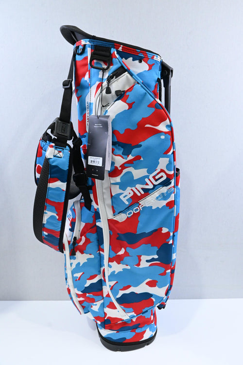 Ping Hoofer Lite Stand Bag / 4-Way / Blue, Red, White