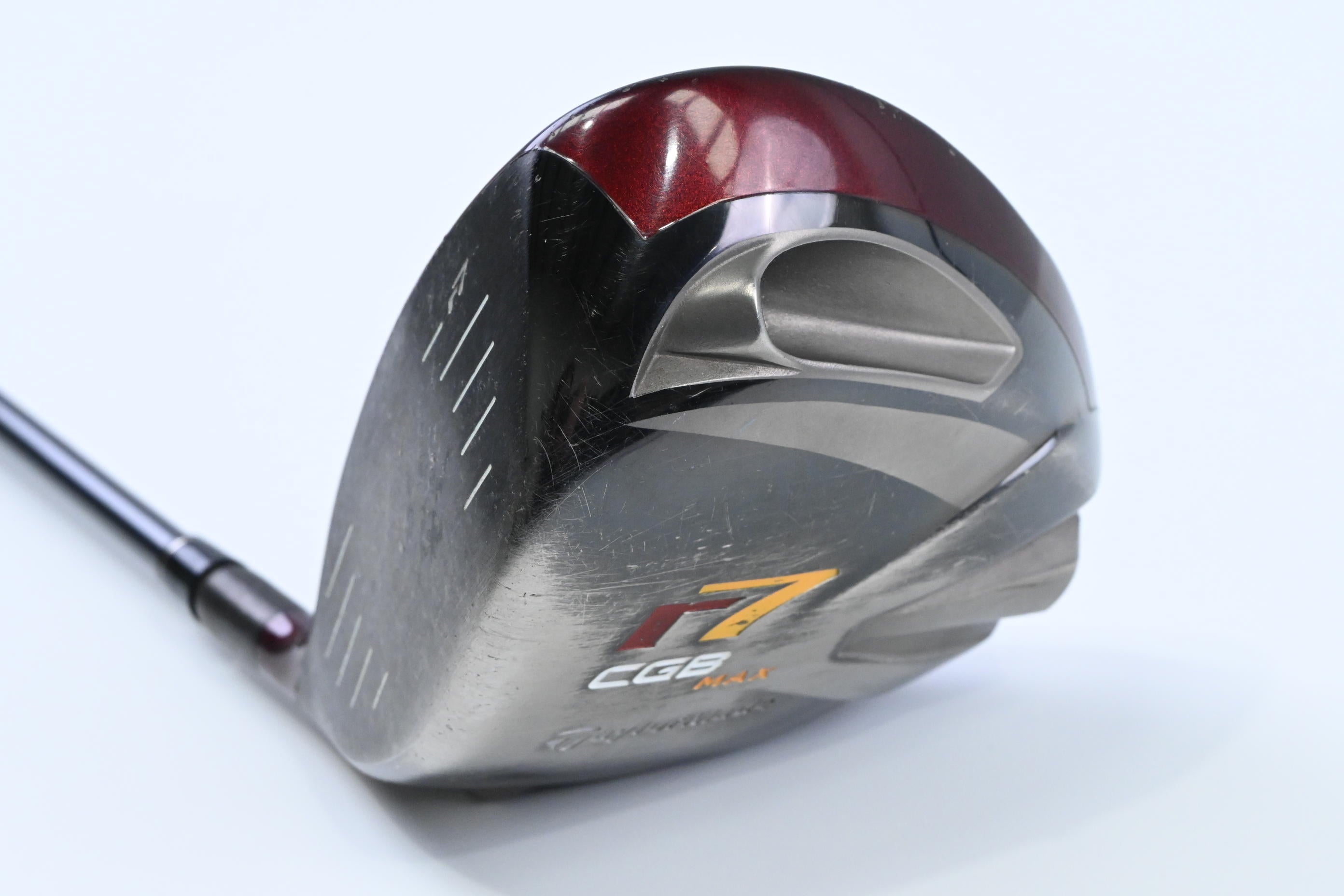 Left Hand Taylormade R7 CGB Max Driver / 10.5 Degree / Stiff Flex Reax 65