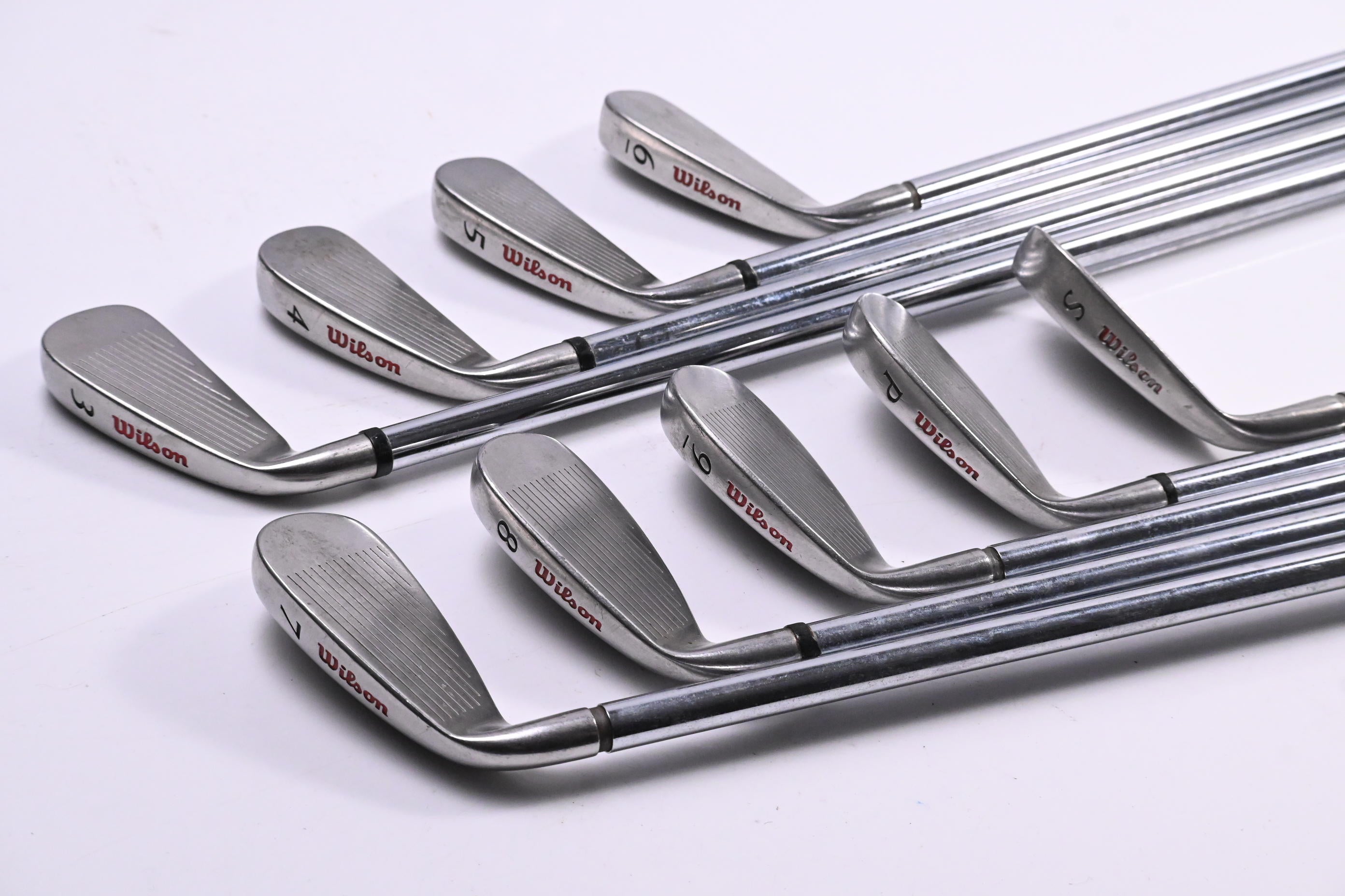 Wilson Fat Shaft Tour Cast Irons / 3-PW+SW / Regular Flex Wilson Fatshaft Shafts
