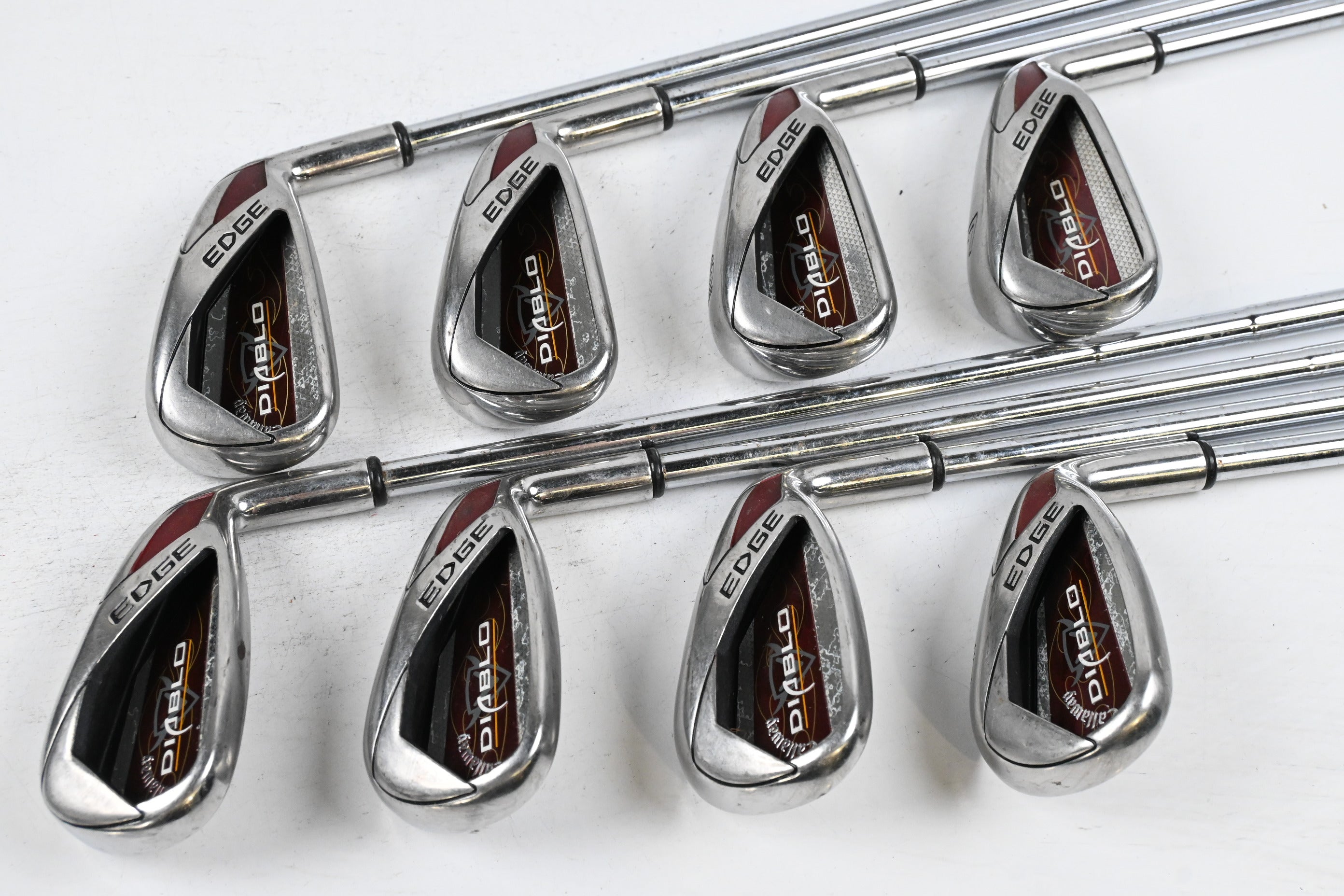 Callaway Diablo Edge Irons / 4-PW+SW / Uniflex Callaway Diablo Shafts