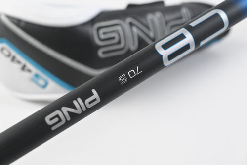 Ping G440 #6 Hybrid / 30 Degree / Stiff Flex Ping Alta CB Blue 70 Shaft