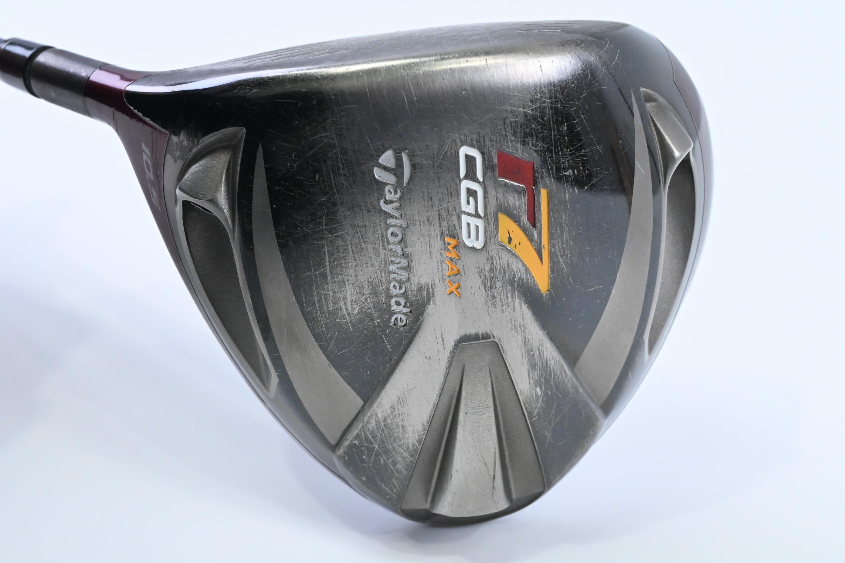 Left Hand Taylormade R7 CGB Max Driver / 10.5 Degree / Stiff Flex Reax 65