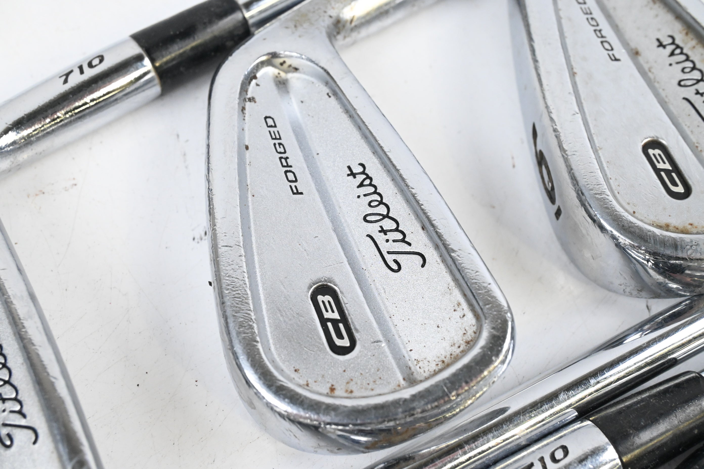 Titleist CB 710 Irons / 4-PW / Stiff Flex Dynamic Gold S300 Shafts