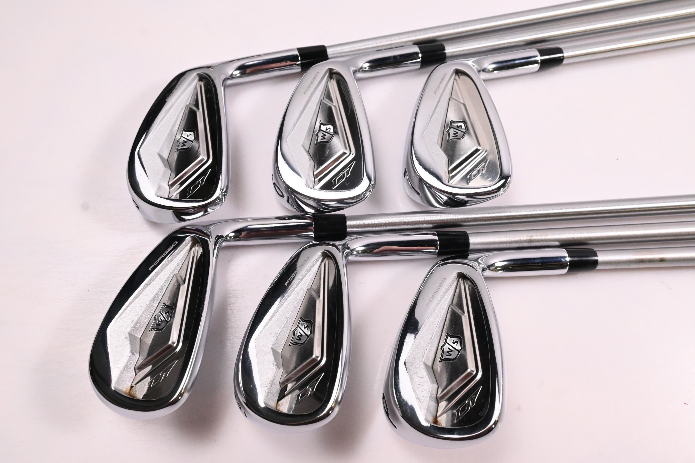 Wilson D7 Forged Irons / 5-PW / Stiff Flex KBS Tour C-Taper 125 Shafts