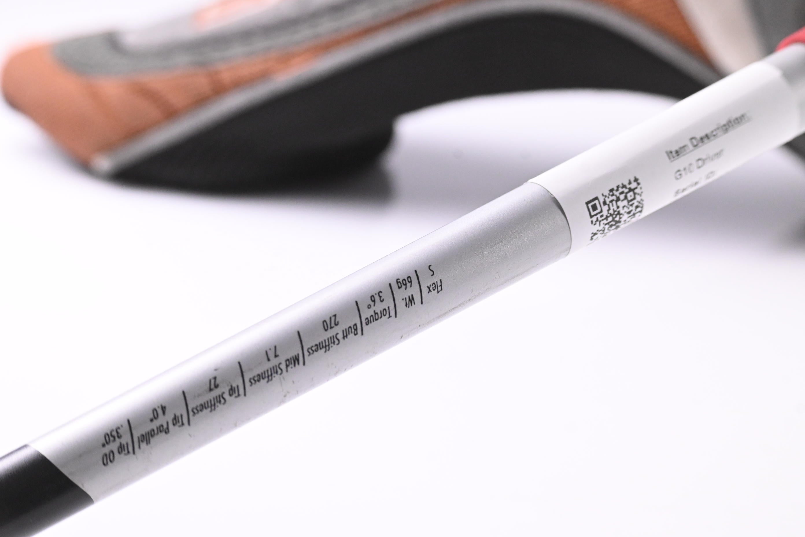 Left Hand Ping G10 Driver / 10.5 Degree / Stiff Flex Proforce V2 66 Shaft