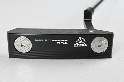 Zebra Milled Series 004 Putter / 34 Inch