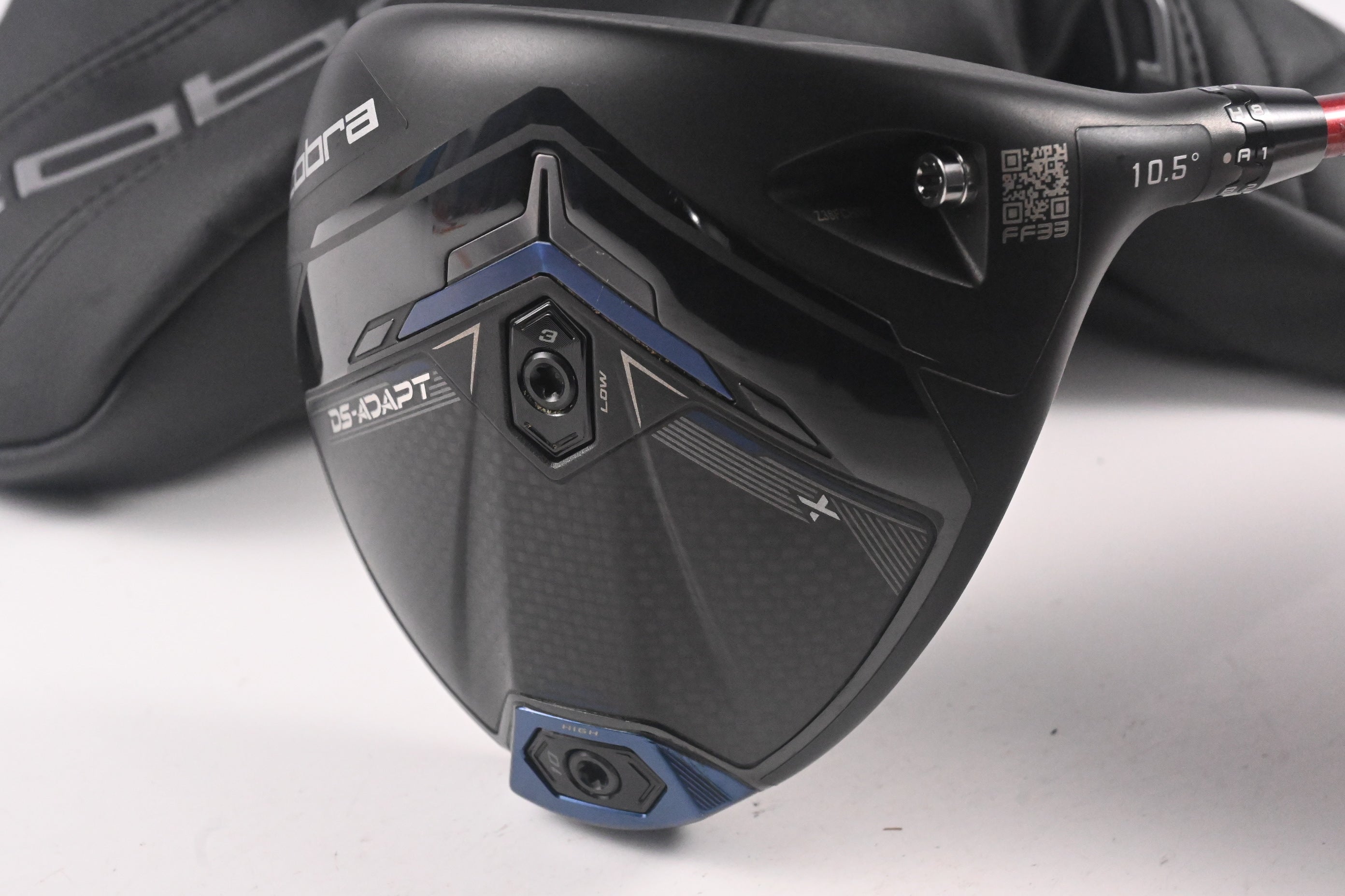 Cobra DS-Adapt X Driver / 10.5 Degree / Stiff Flex Project X Denali Red 50 Shaft