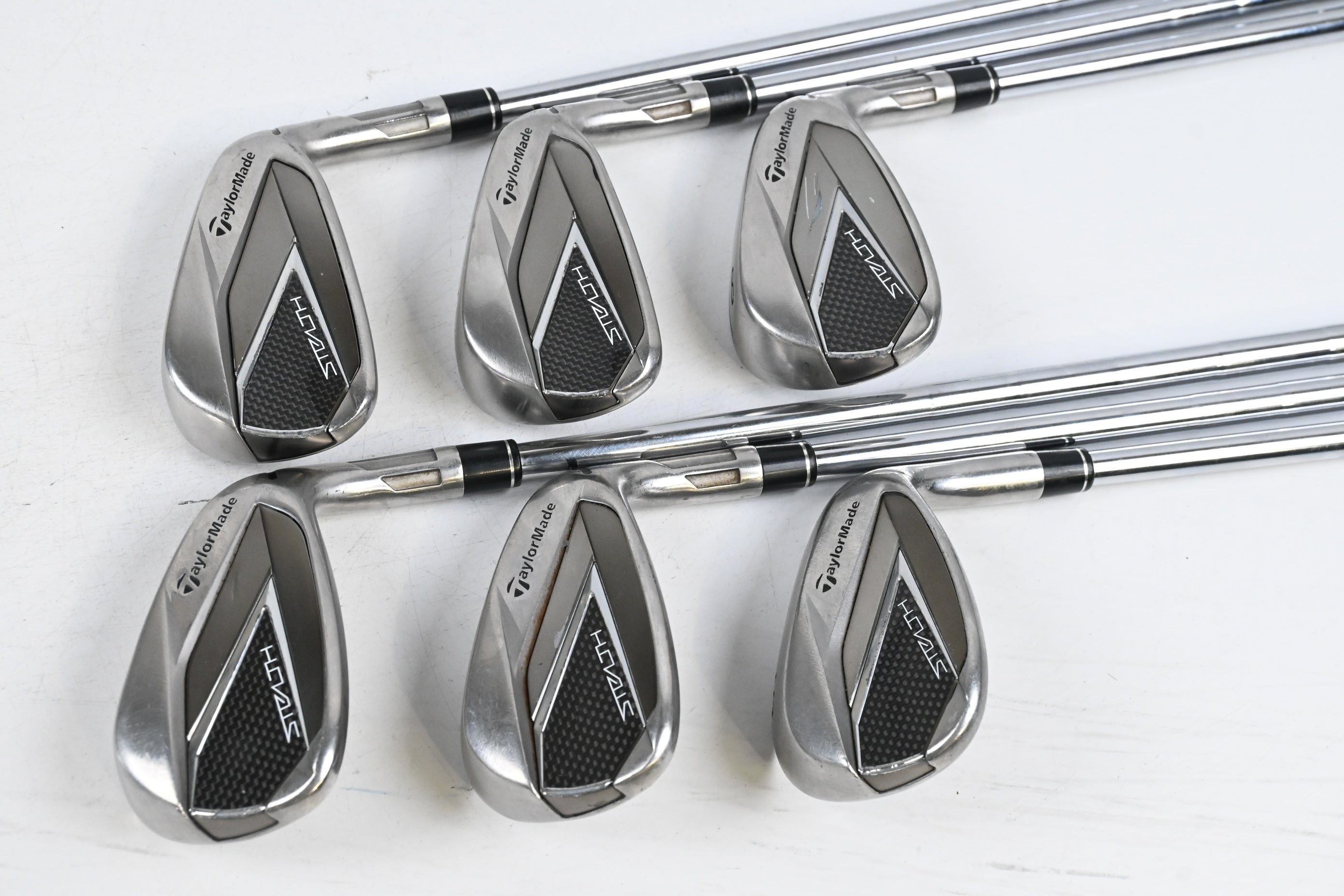 Taylormade Stealth Irons / 6-PW+SW / Stiff Flex KBS Tour Lite Steel Shafts