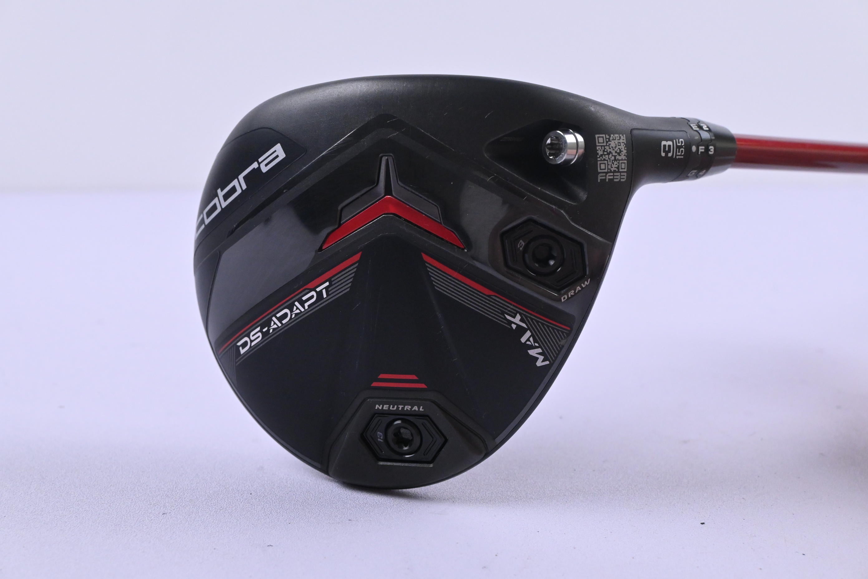 Cobra DS-Adapt Max #3 Wood / 15.5 Degree / Stiff Flex Project X Denali Red 50