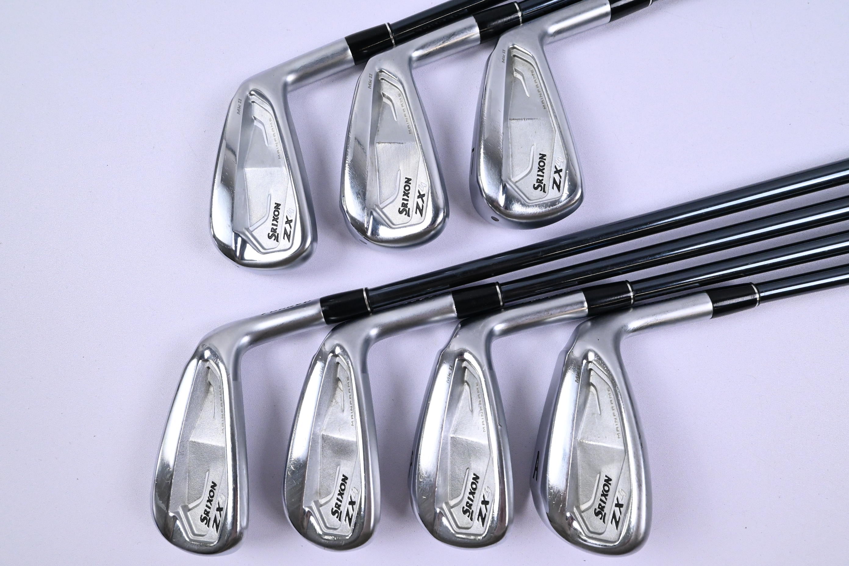 Srixon ZX4 MK II Irons 2023 / 5-PW+GW / Regular Flex Recoil Dart 65 Shafts