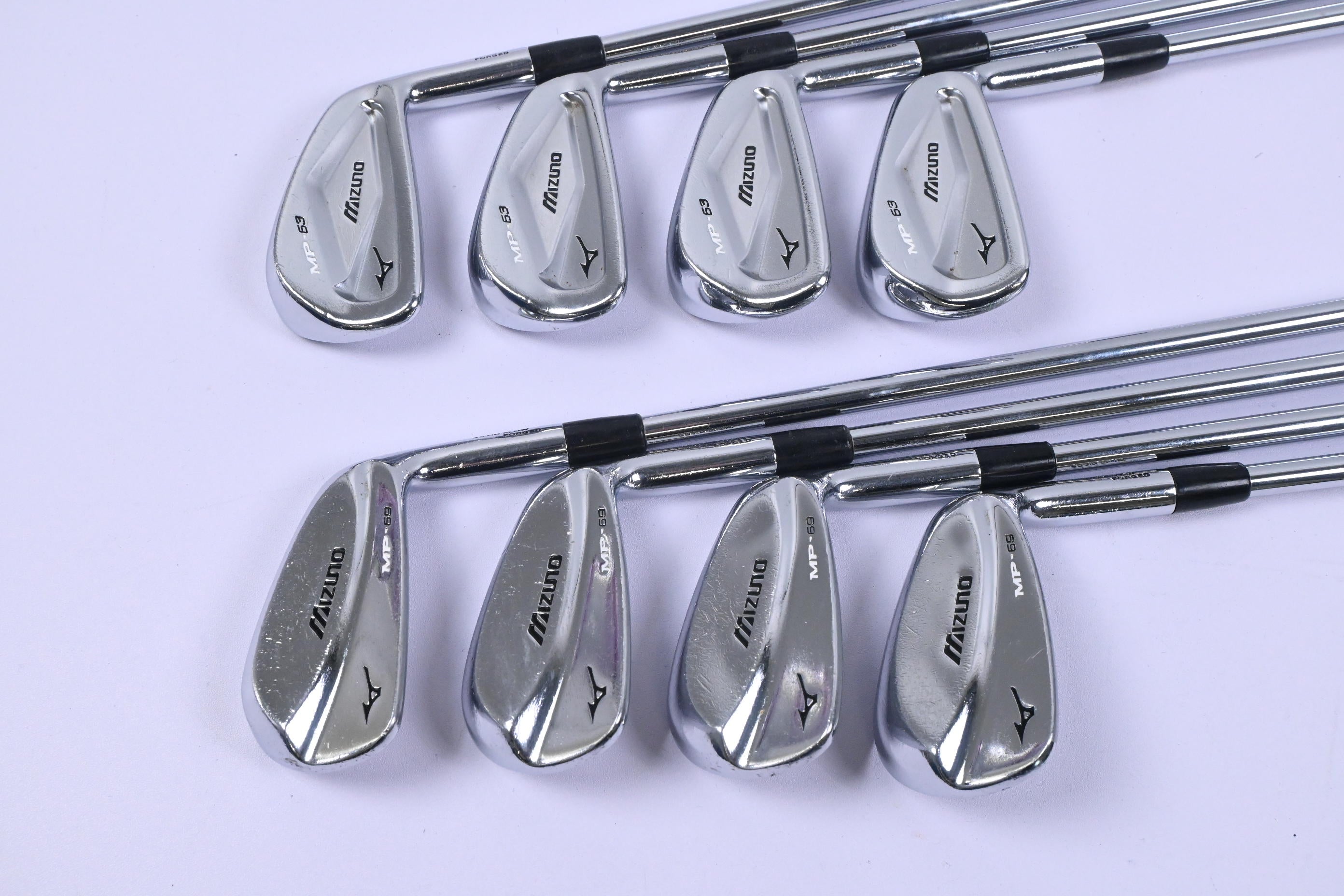 Mizuno MP-69/MP-63 Combo Irons / 3-PW / Regular Flex Dynamic Gold R300 Shafts