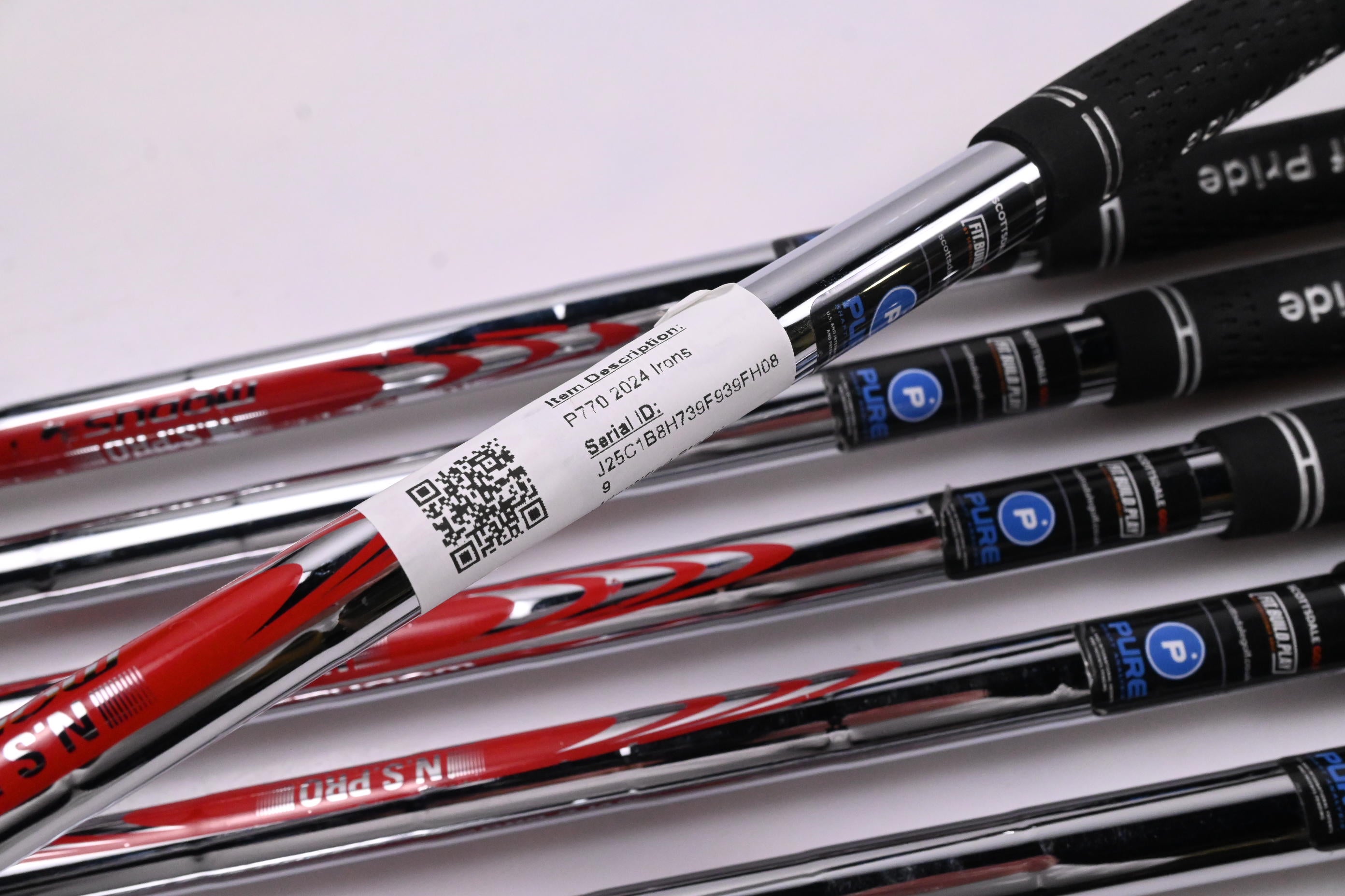 Taylormade P770 2024 Irons / 5-PW / Stiff Flex N.S.Pro Modus³ Tour 105 Shafts