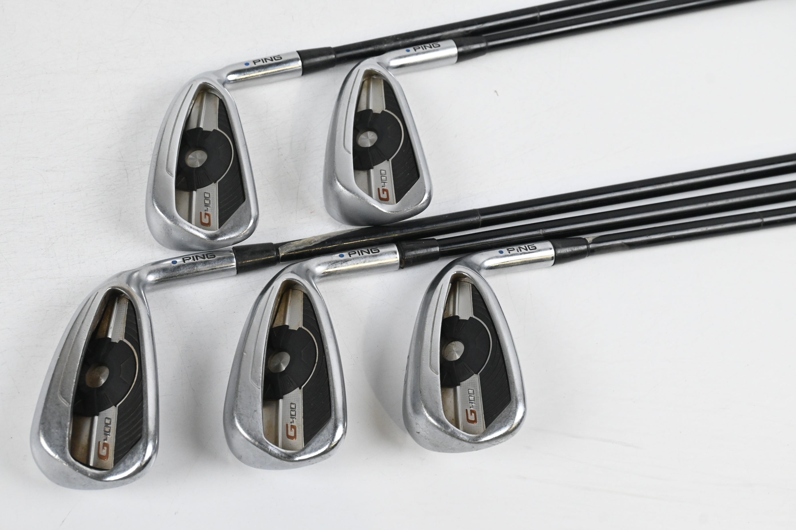 Ping G400 Irons / 5-9i / Black Dot / Senior Flex AWT Alta CB Shafts