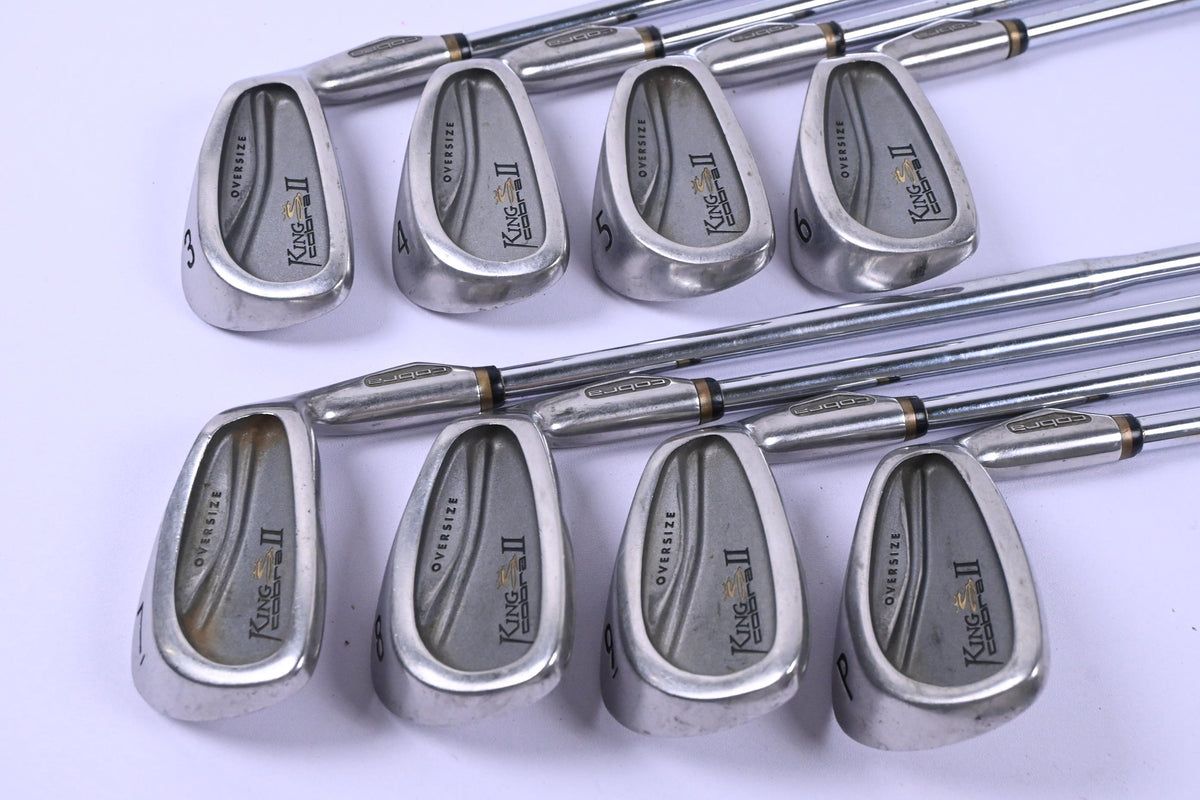 Cobra King Cobra II Oversize Irons / 3-PW / Regular Flex Cobra Shafts