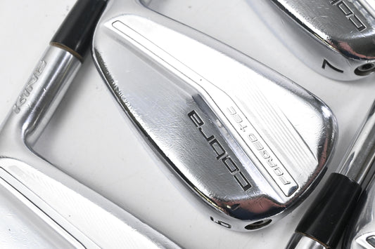Cobra Forged Tec 2022 Irons / 5-PW / Stiff Flex KBS Tour 90 Shafts