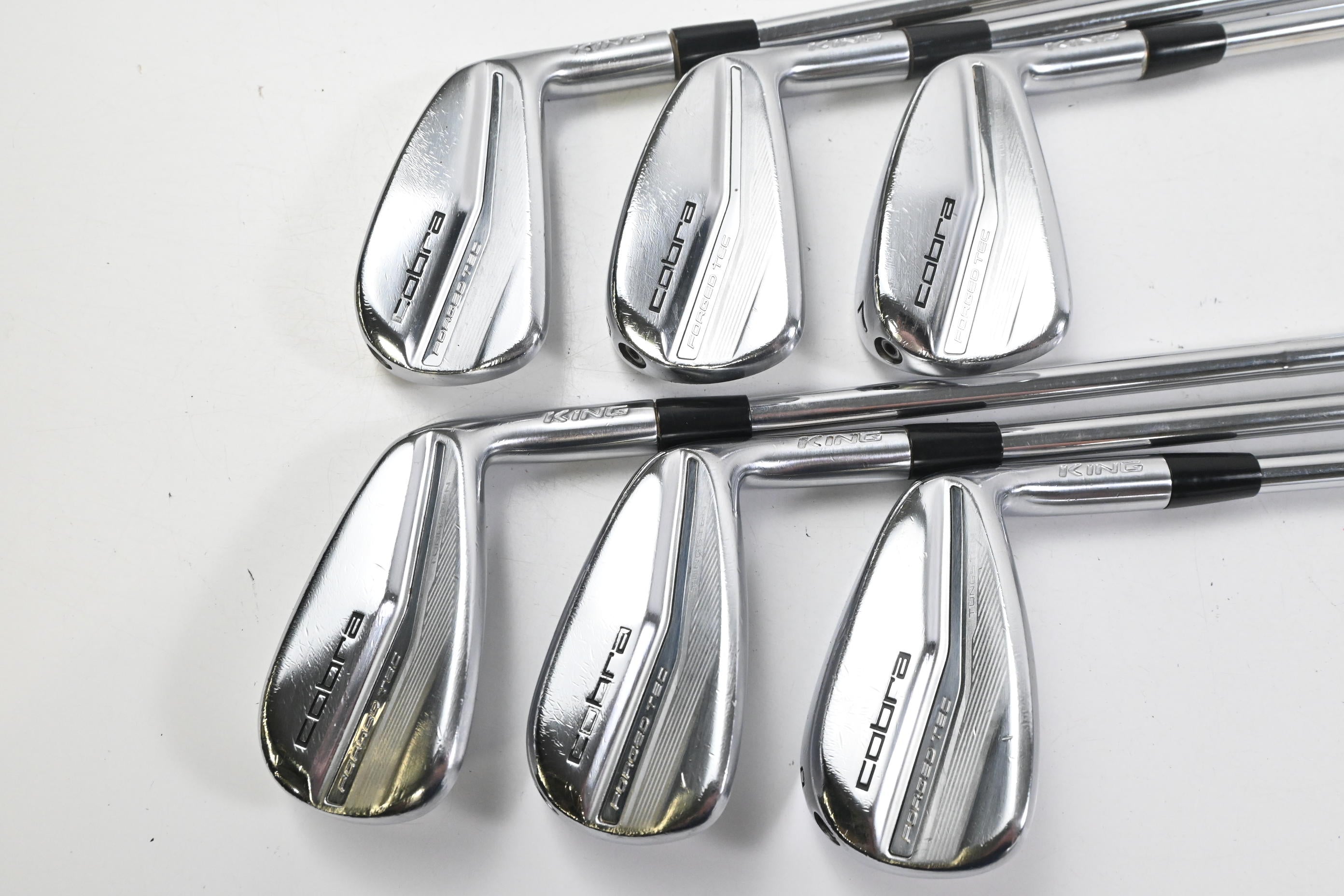 Cobra Forged Tec 2022 Irons / 5-PW / Stiff Flex KBS Tour 90 Shafts