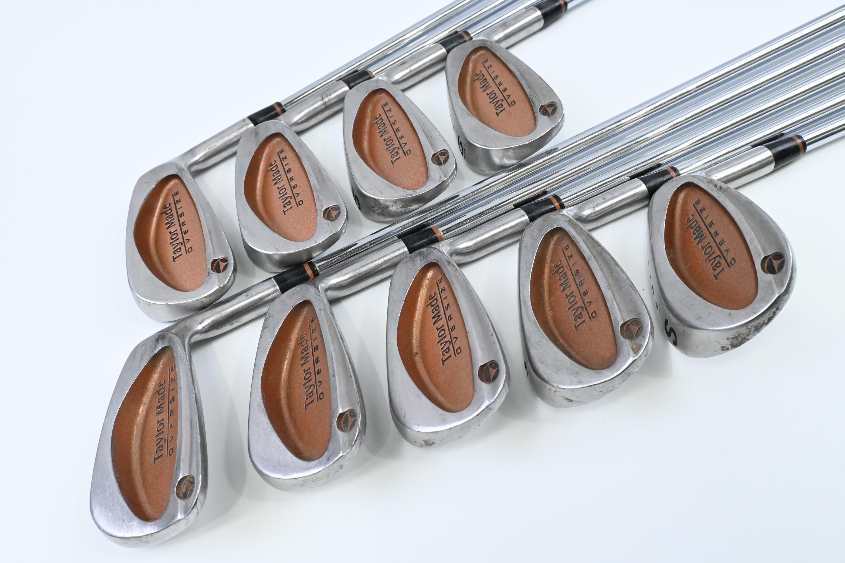 Taylormade Burner Oversize Irons / 3-PW+SW / Regular Flex Taylormade Rifle 80