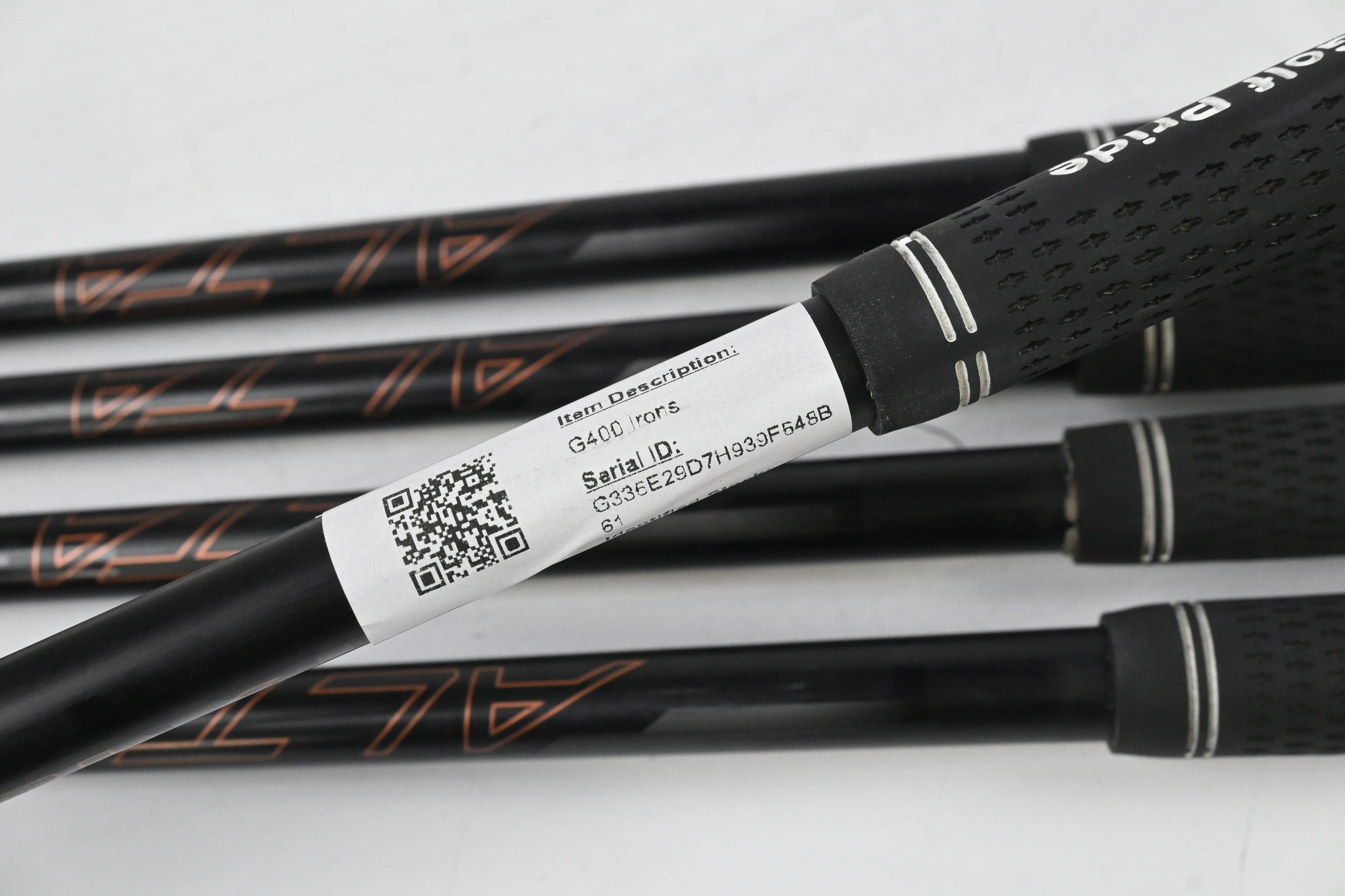 Ping G400 Irons / 5-9i / Black Dot / Senior Flex AWT Alta CB Shafts