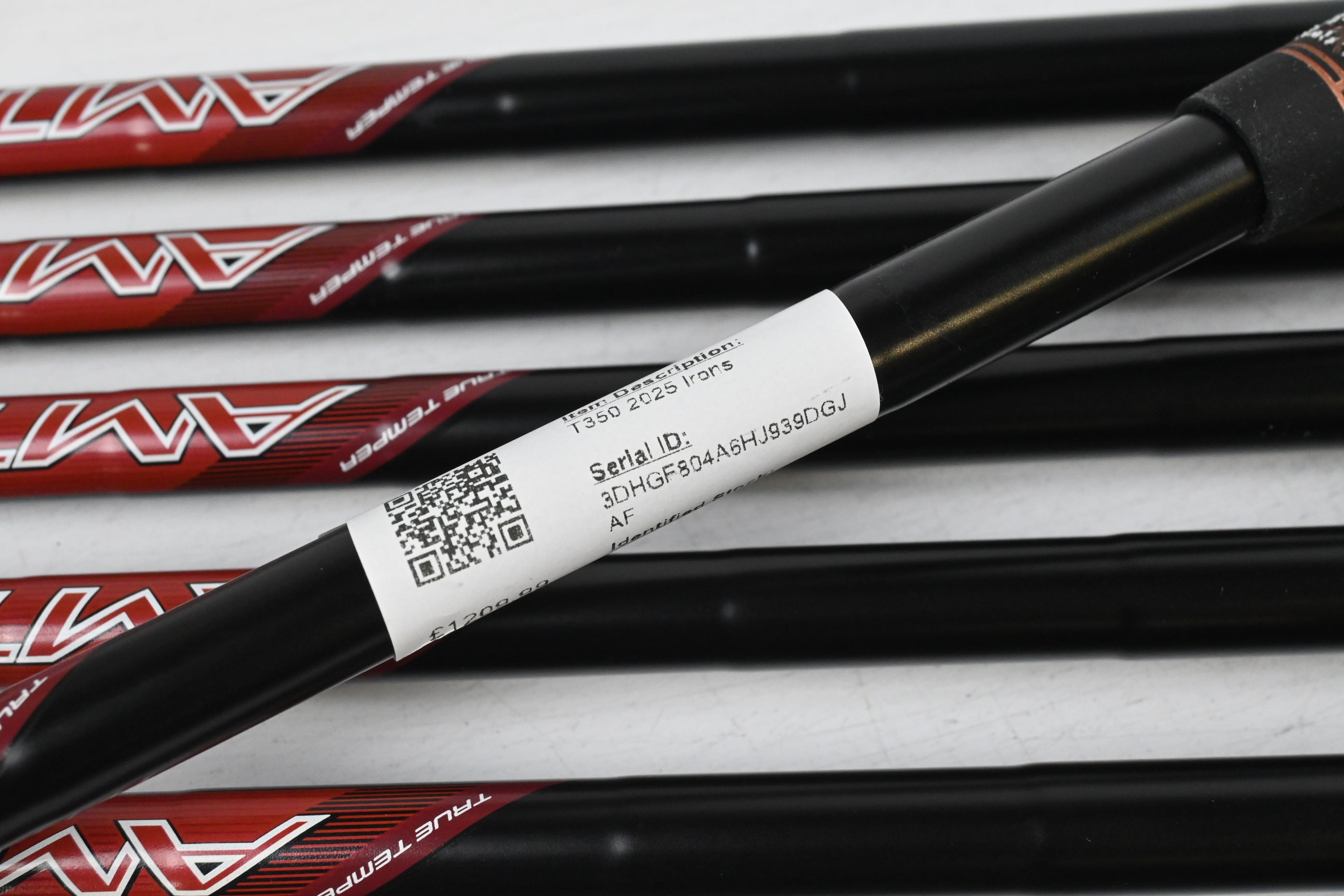 Titleist T350 2025 Irons / 5-PW / Regular Flex AMT Red Shafts
