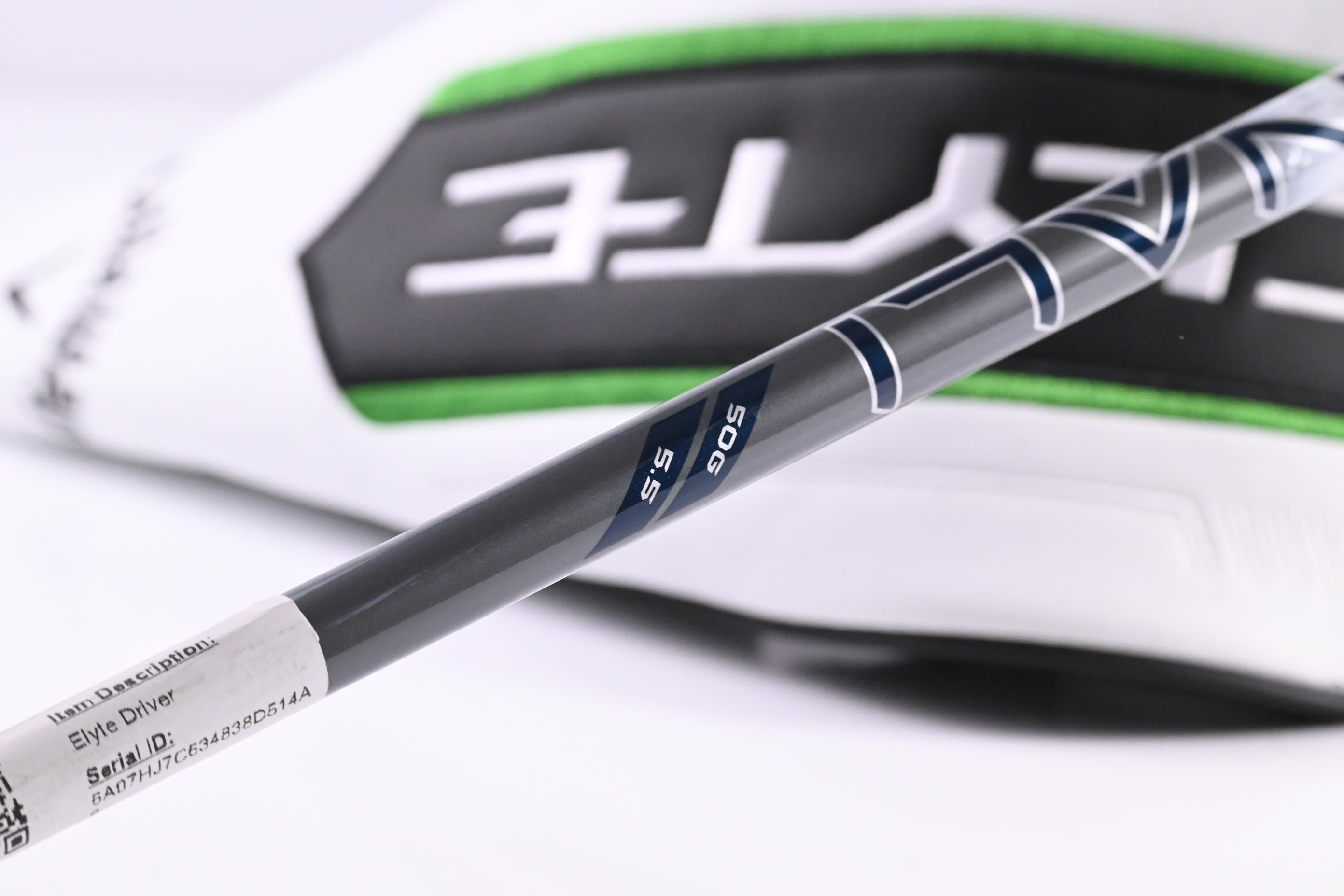 Callaway Elyte Driver / 10.5 Degree / Regular Flex Denali Charcoal 50 Shaft