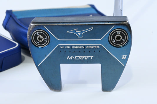 Mizuno M-Craft Blue Ion VI Putter / 34 Inch