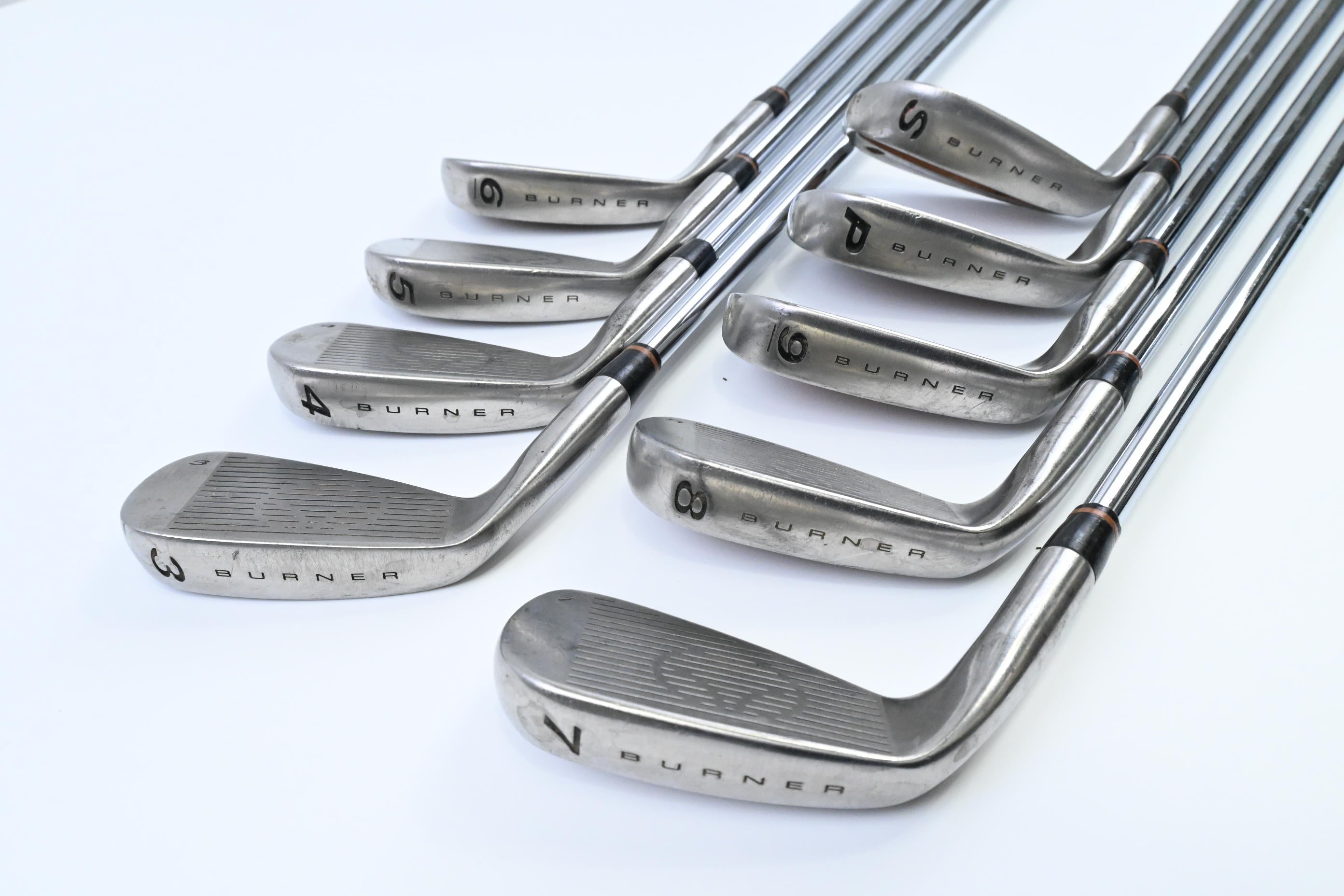 Taylormade Burner Oversize Irons / 3-PW+SW / Regular Flex Taylormade Rifle 80