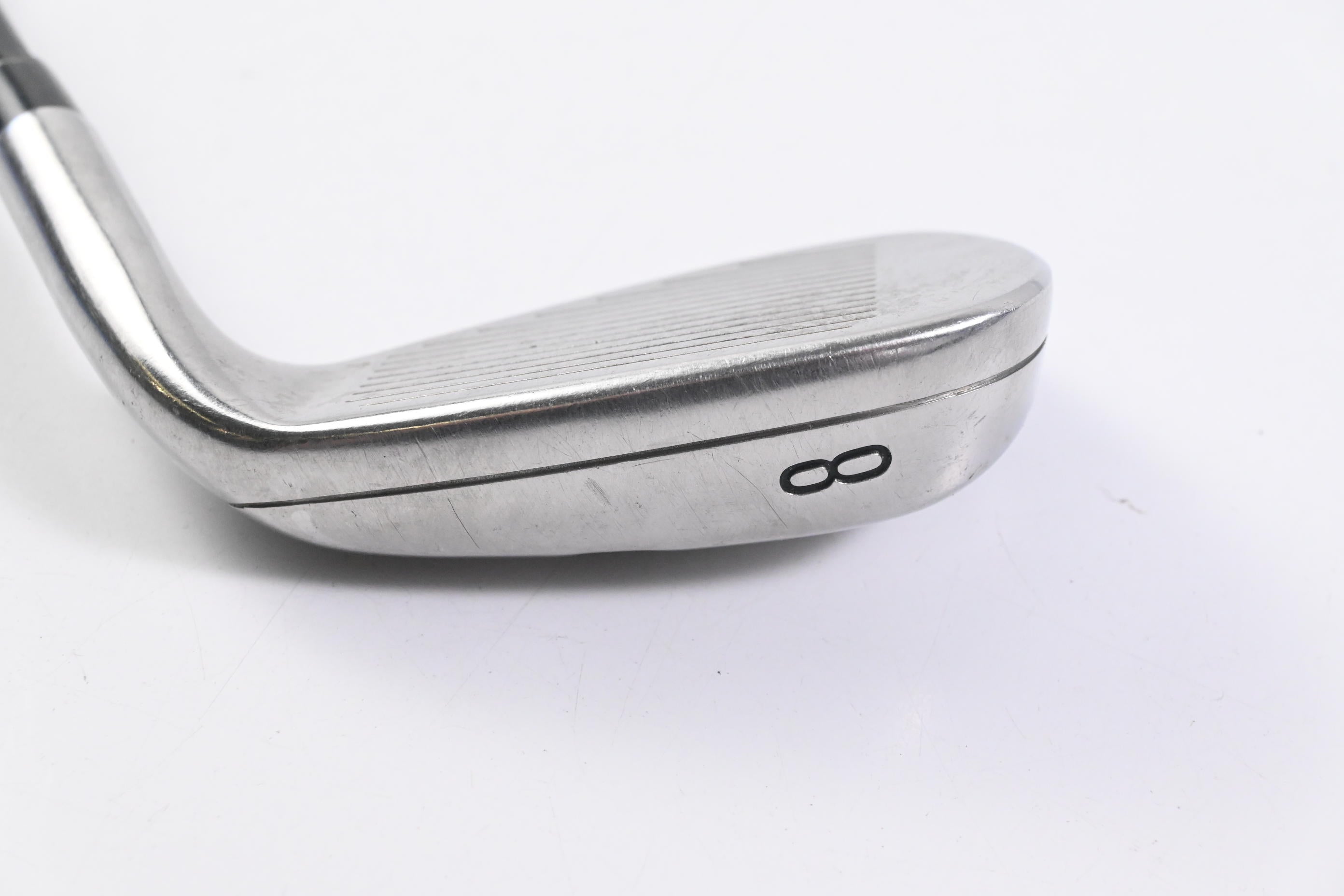 Left Hand Taylormade M4 #8 Iron / Regular Flex Fujikura Atmos Red 6 Shaft