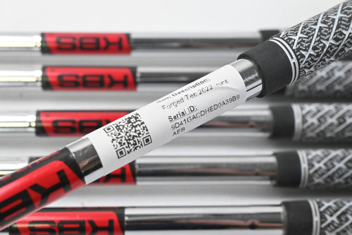 Cobra Forged Tec 2022 Irons / 5-PW / Stiff Flex KBS Tour 90 Shafts