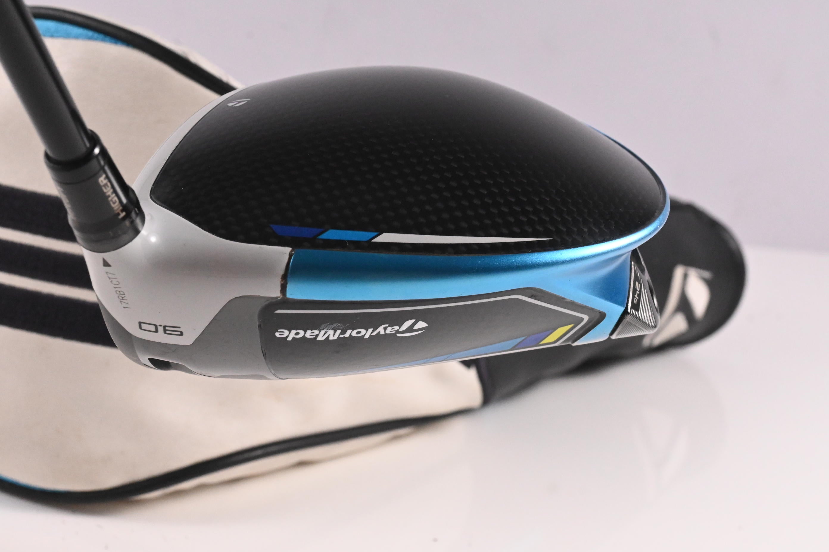 Taylormade SIM2 Max Driver / 9 Degree / Regular Flex Tensei AV RAW Blue 60 Shaft