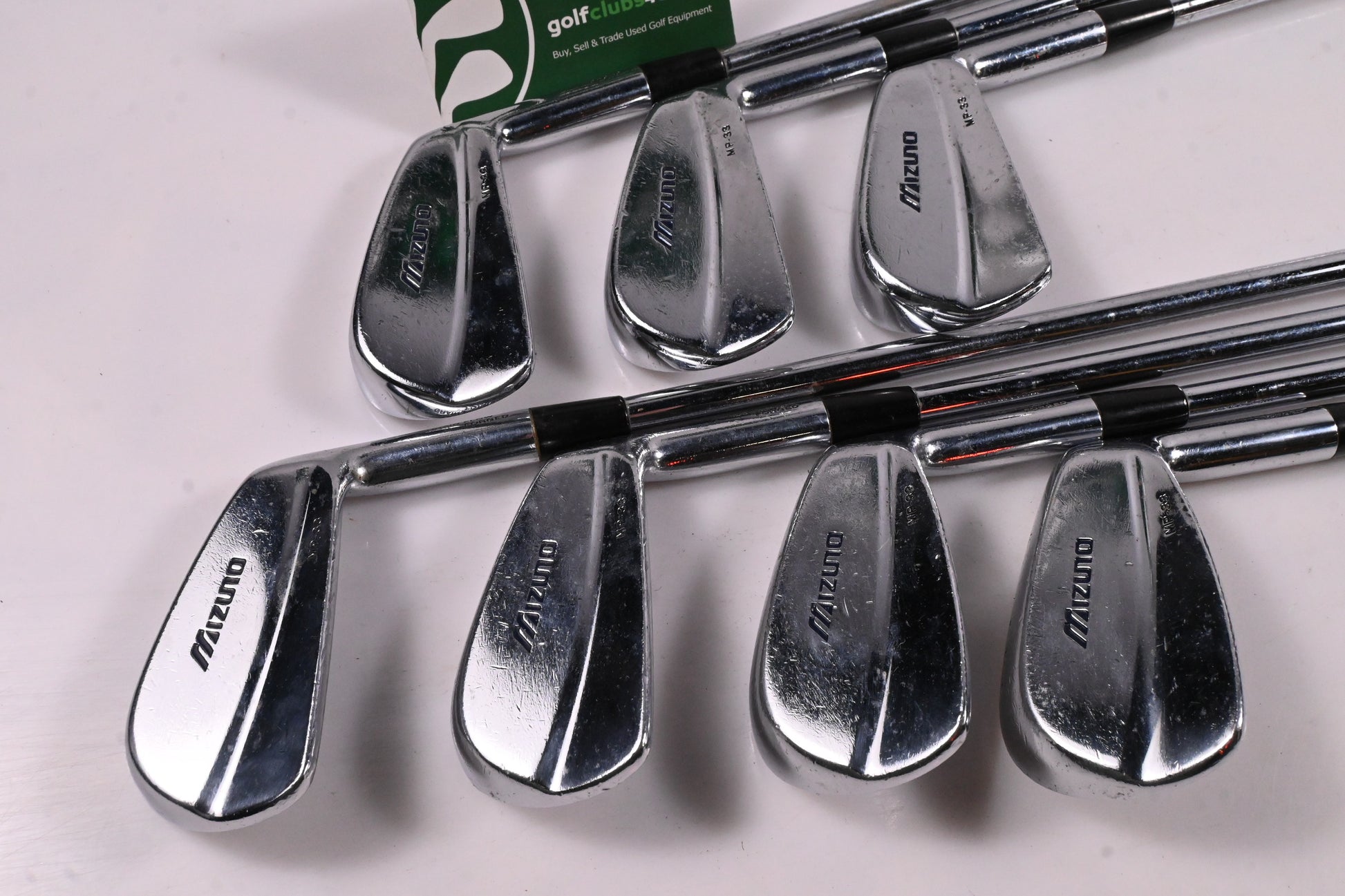 Mizuno MP-33 Irons / 3-PW / Stiff Flex Dynamic Gold S300 Shafts