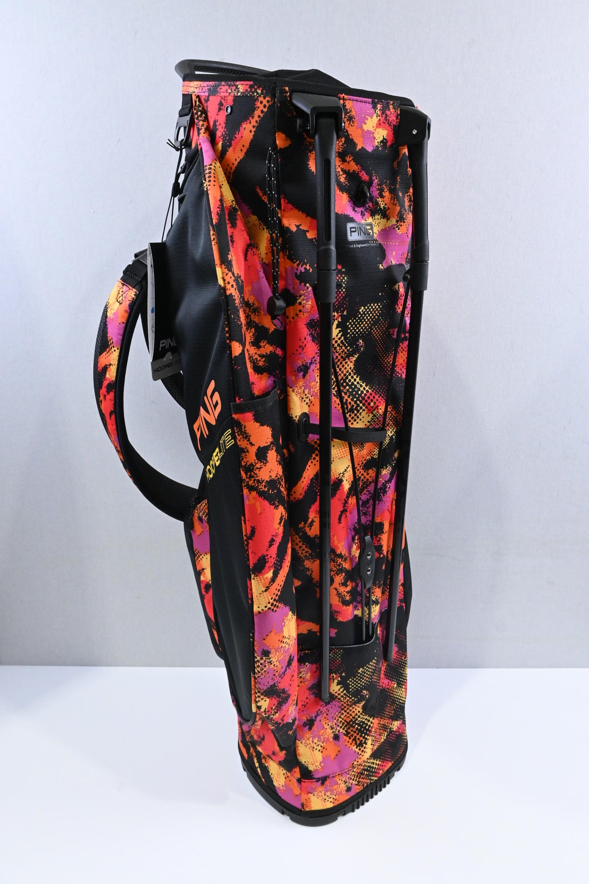 Ping Hoofer Lite Stand Bag / 4-Way / Orange, Pink, Black