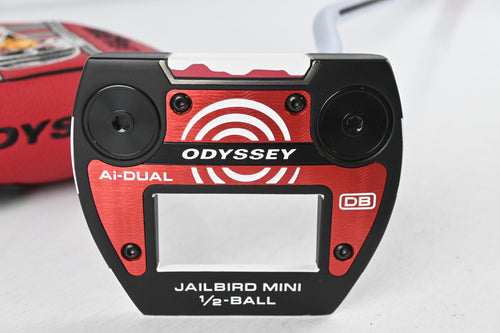 Odyssey Ai-Dual Jailbird Mini 1/2-Ball DB Putter / 33 Inch