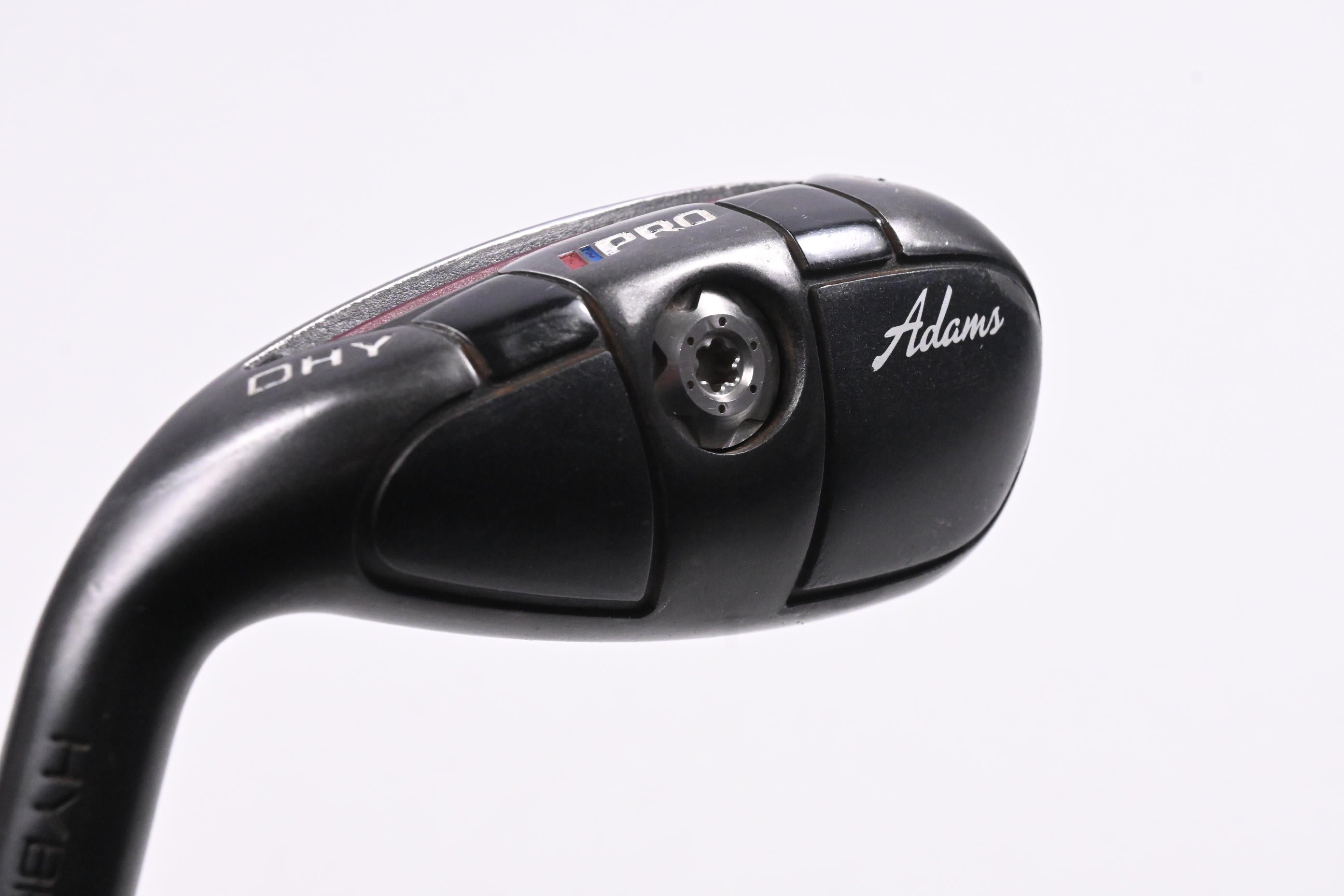 Left Hand Adams Pro DHY #4 Iron / 21 Degree / Stiff Flex Aldila RIP 85 Shaft