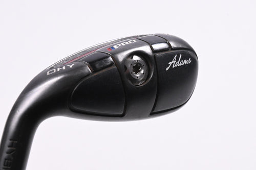 Left Hand Adams Pro DHY #4 Iron / 21 Degree / Stiff Flex Aldila RIP 85 Shaft