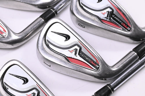 Left Hand Nike VR Pro Cavity Irons / 4-8i / Regular Flex Dynalite 110 Shafts